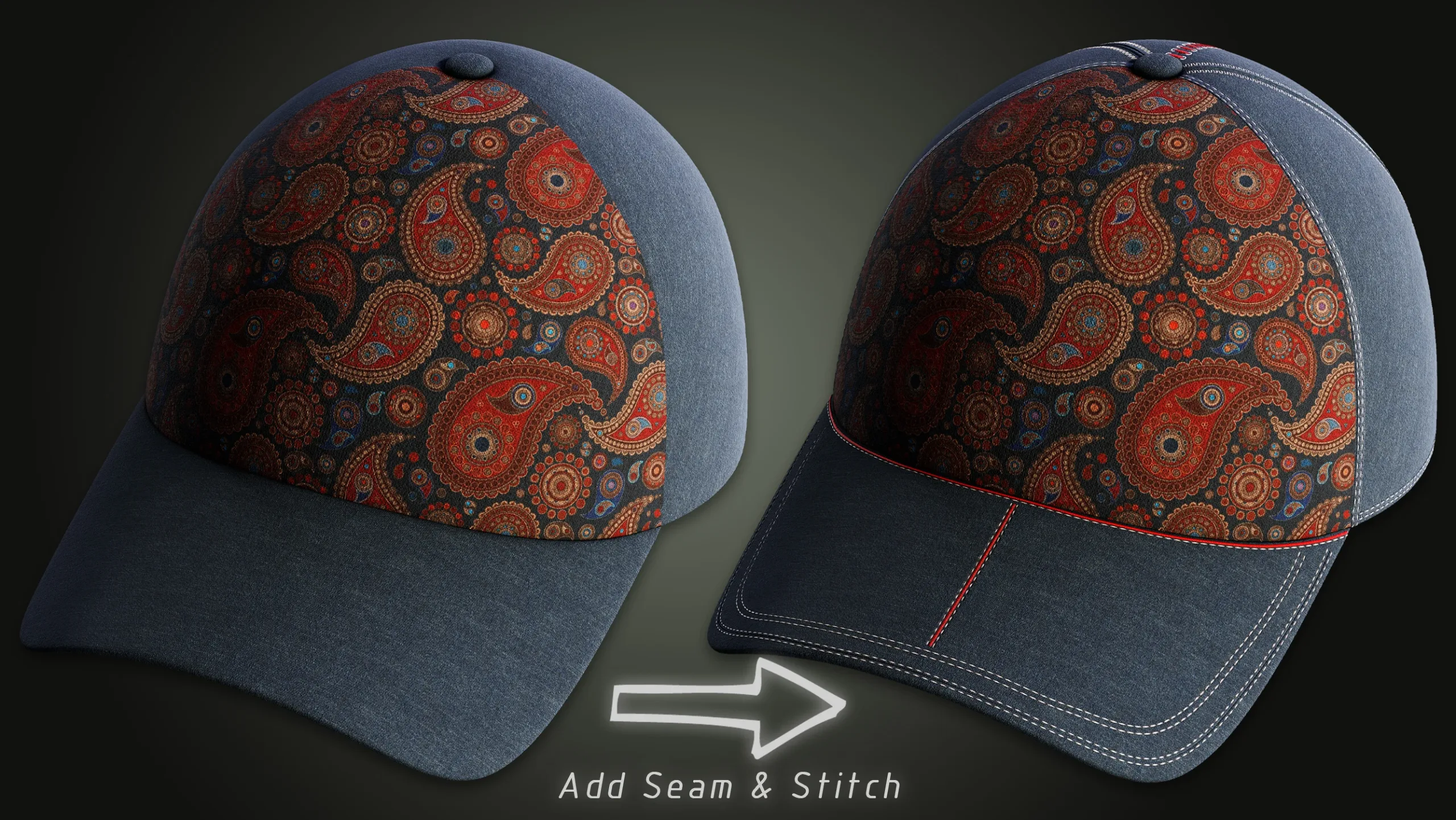 Dynamic Stitch Brush For Substance Painter (SPPR) (Path Tool) Vol.5