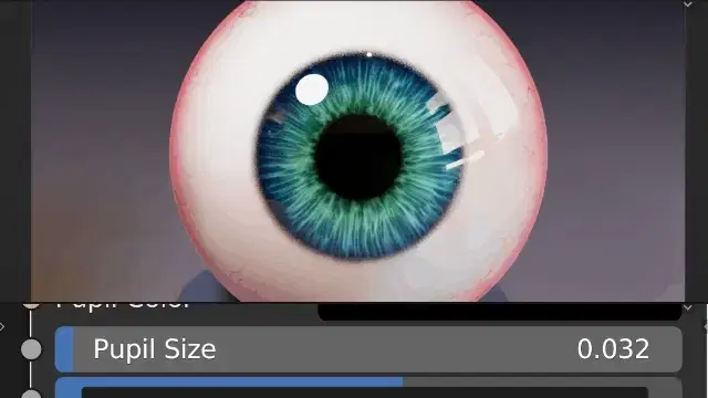 CW Eye - A Procedural Material for Blender