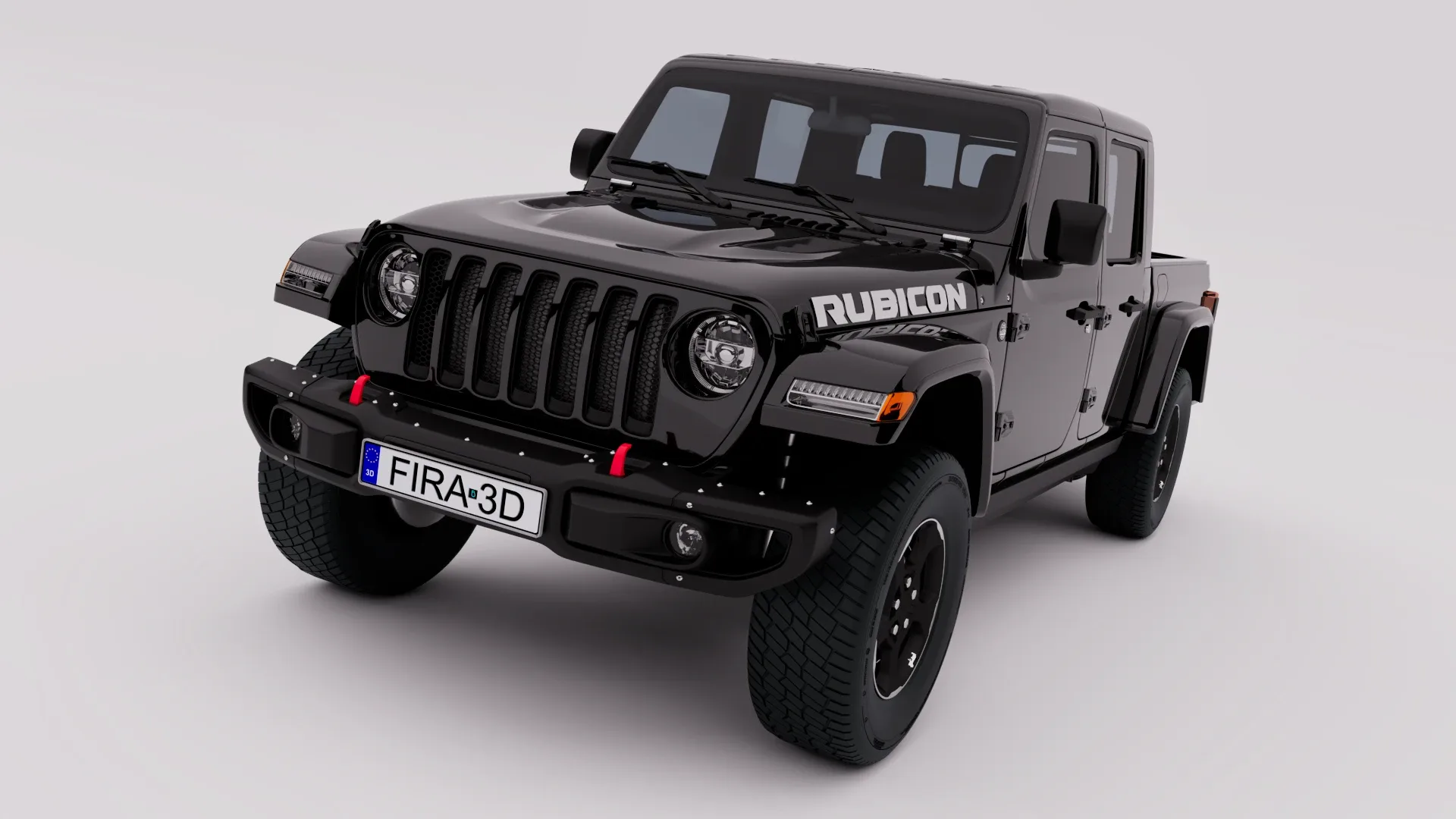 Jeep Gladiator Rubicon (Rigged)