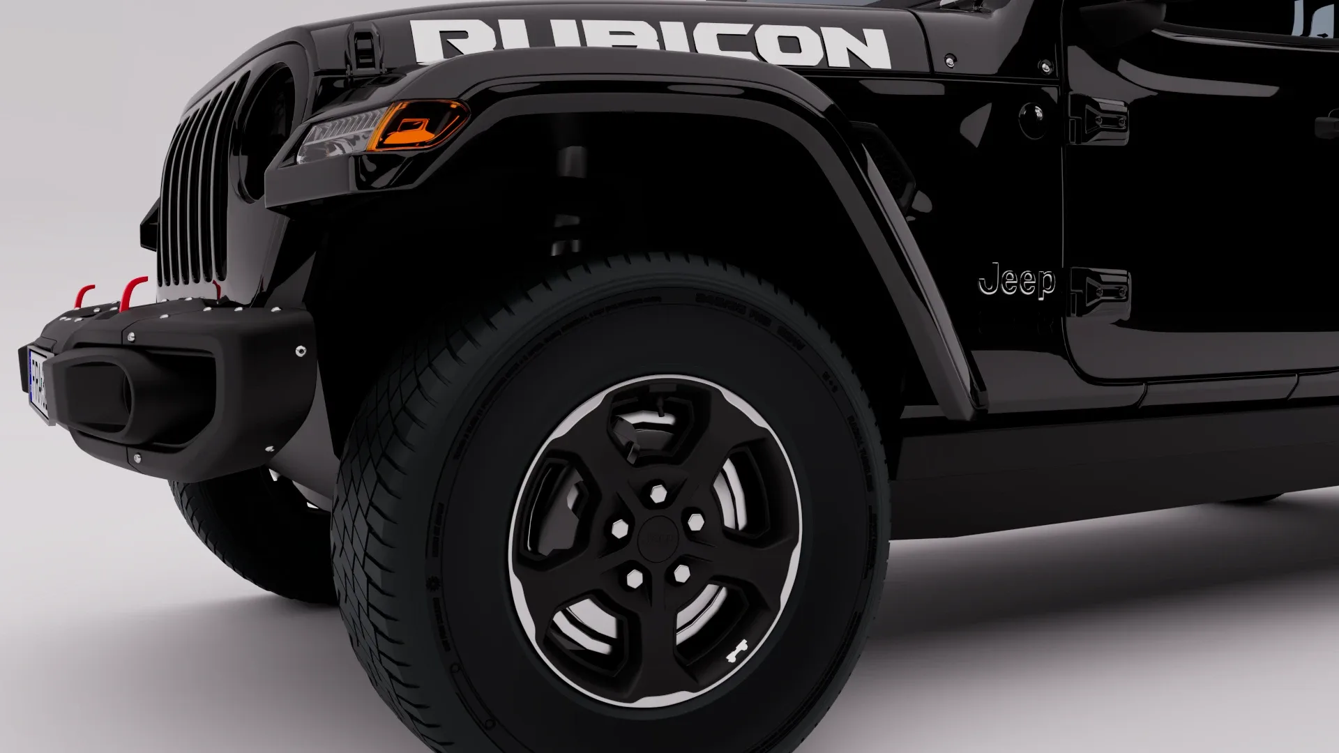 Jeep Gladiator Rubicon (Rigged)