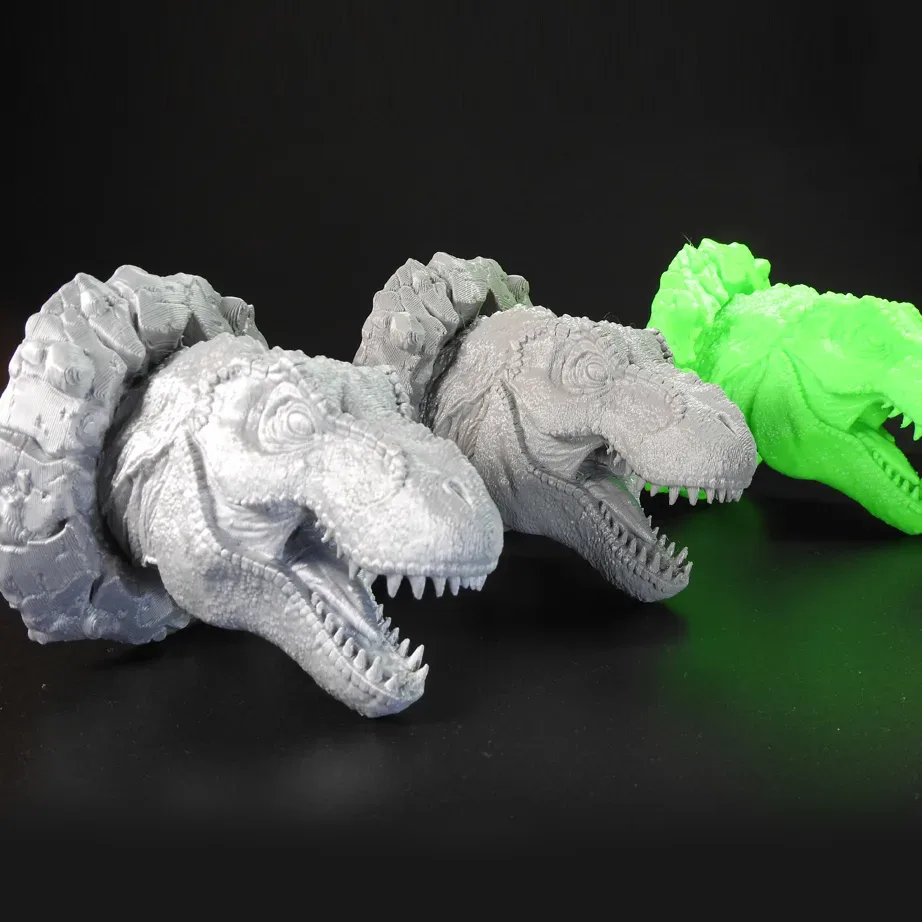 3D Printable Wall Busting Trex Head