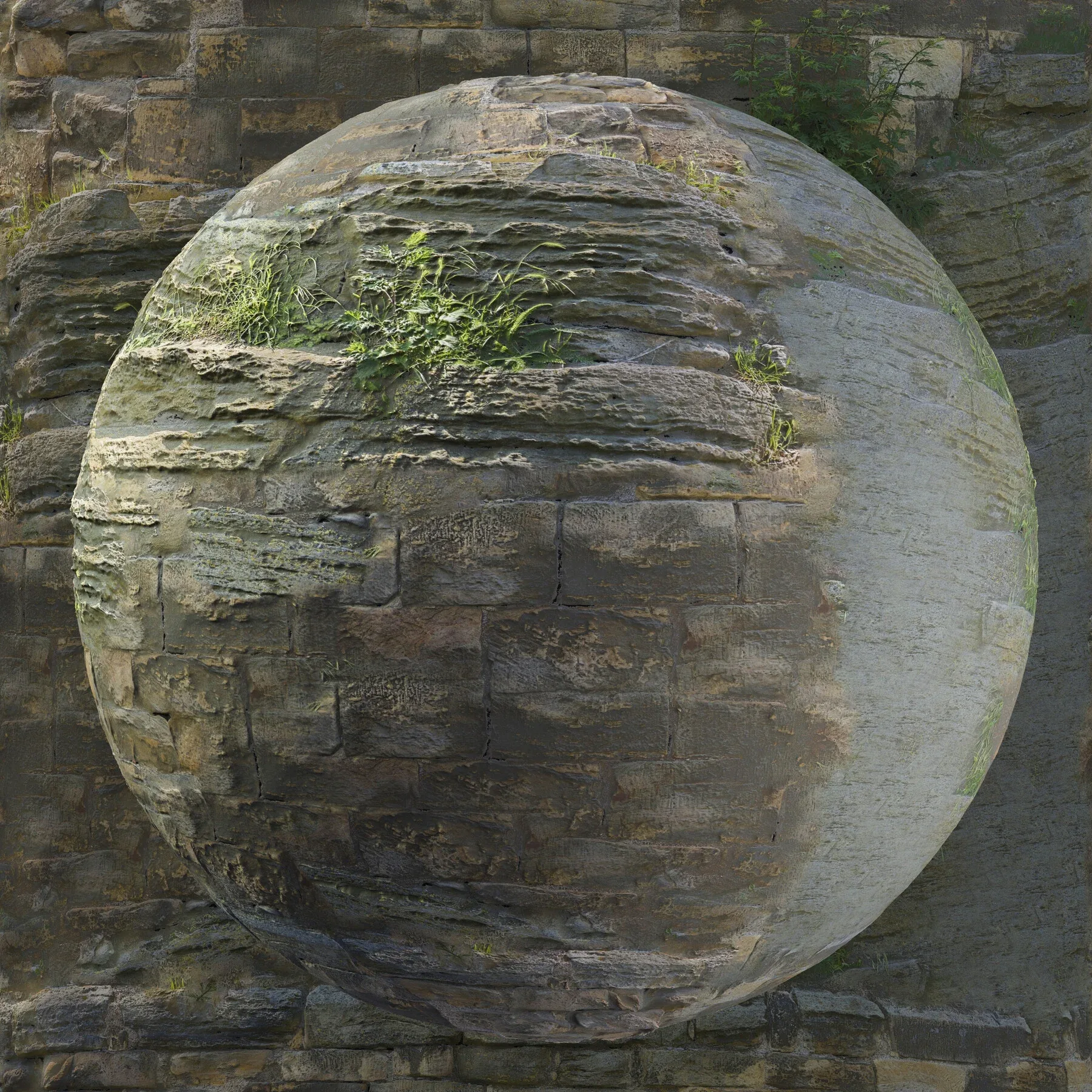 PBR Stone Bundle - 48 8K Seamless Textures (Free Sample)