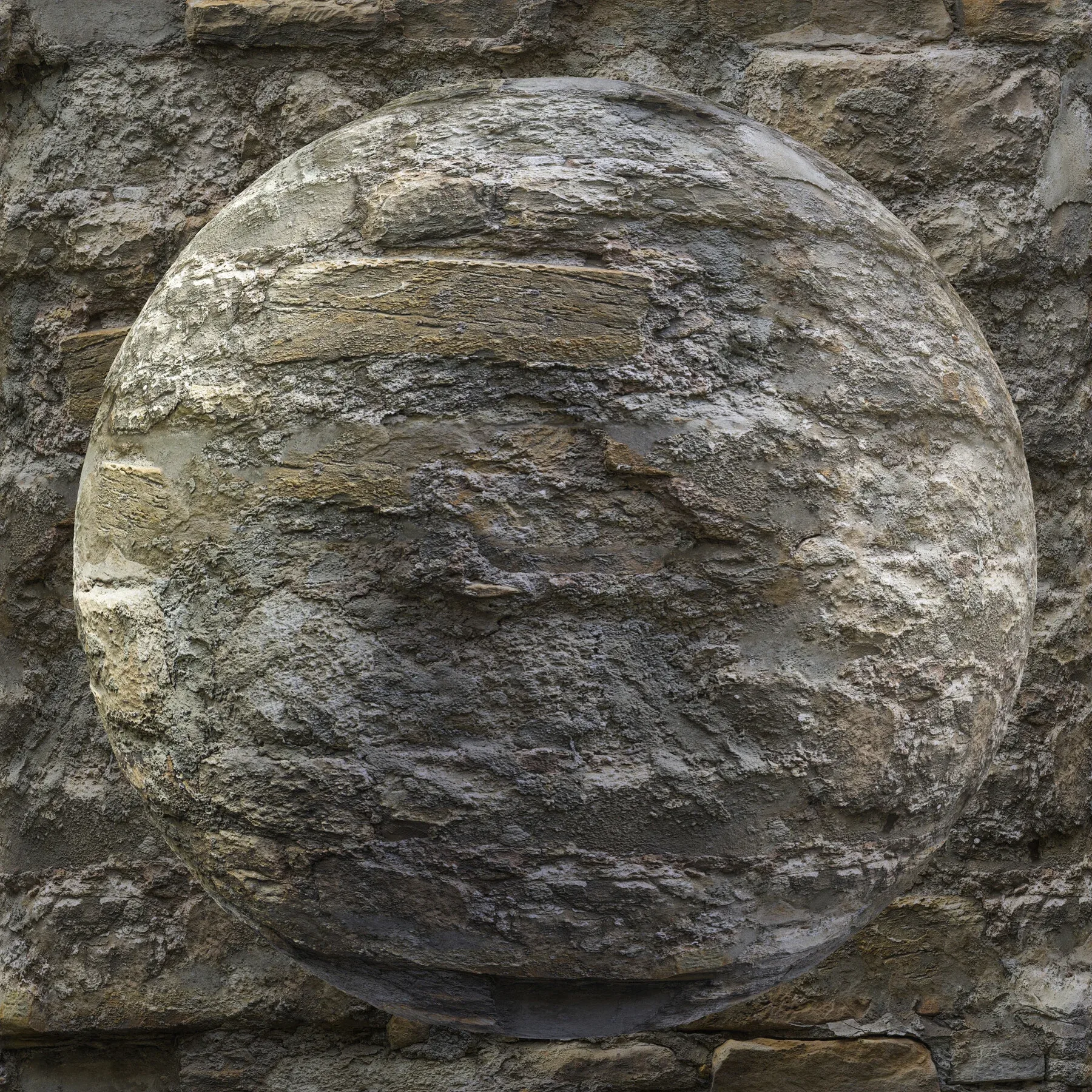 PBR Stone Bundle - 48 8K Seamless Textures (Free Sample)