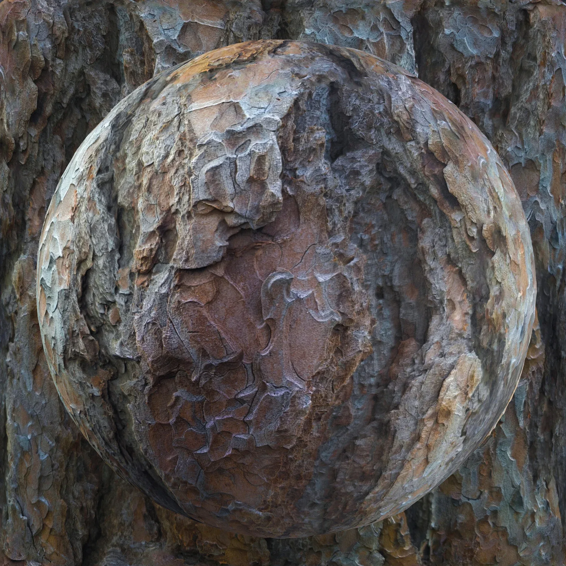 PBR Tree Bark Bundle - 25 8K Seamless Textures (Free Sample)