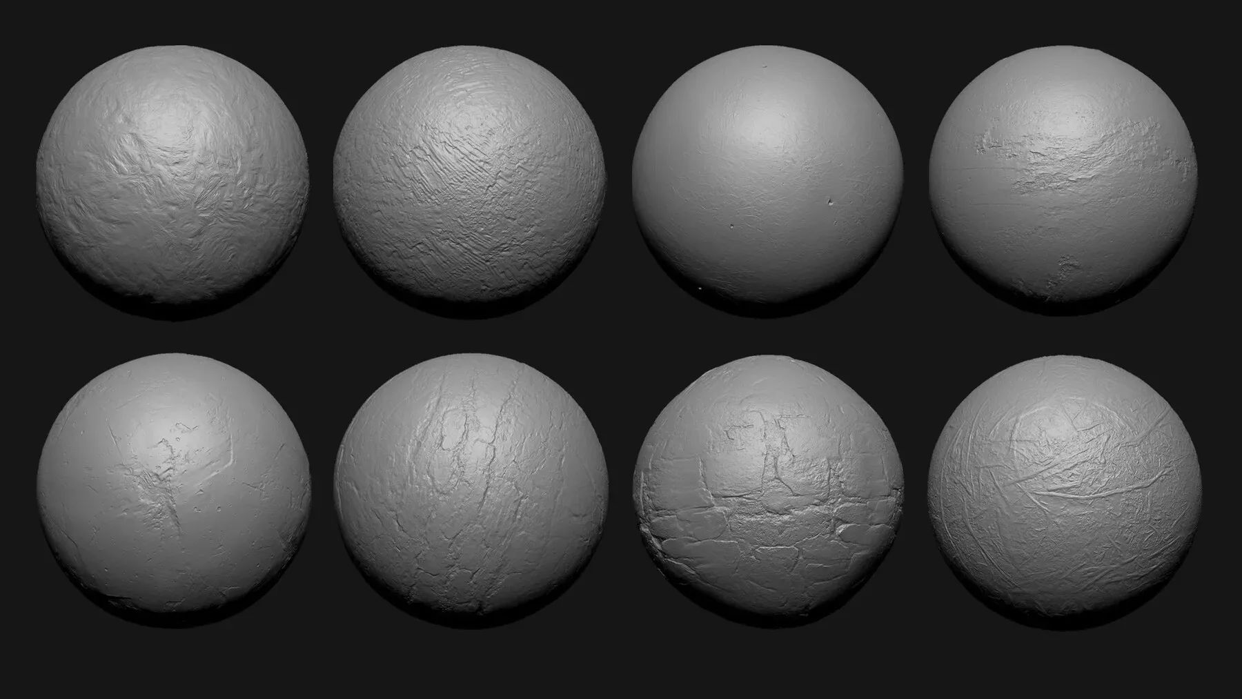 ZBrush Bundle - 384 8K ZBP Brushes