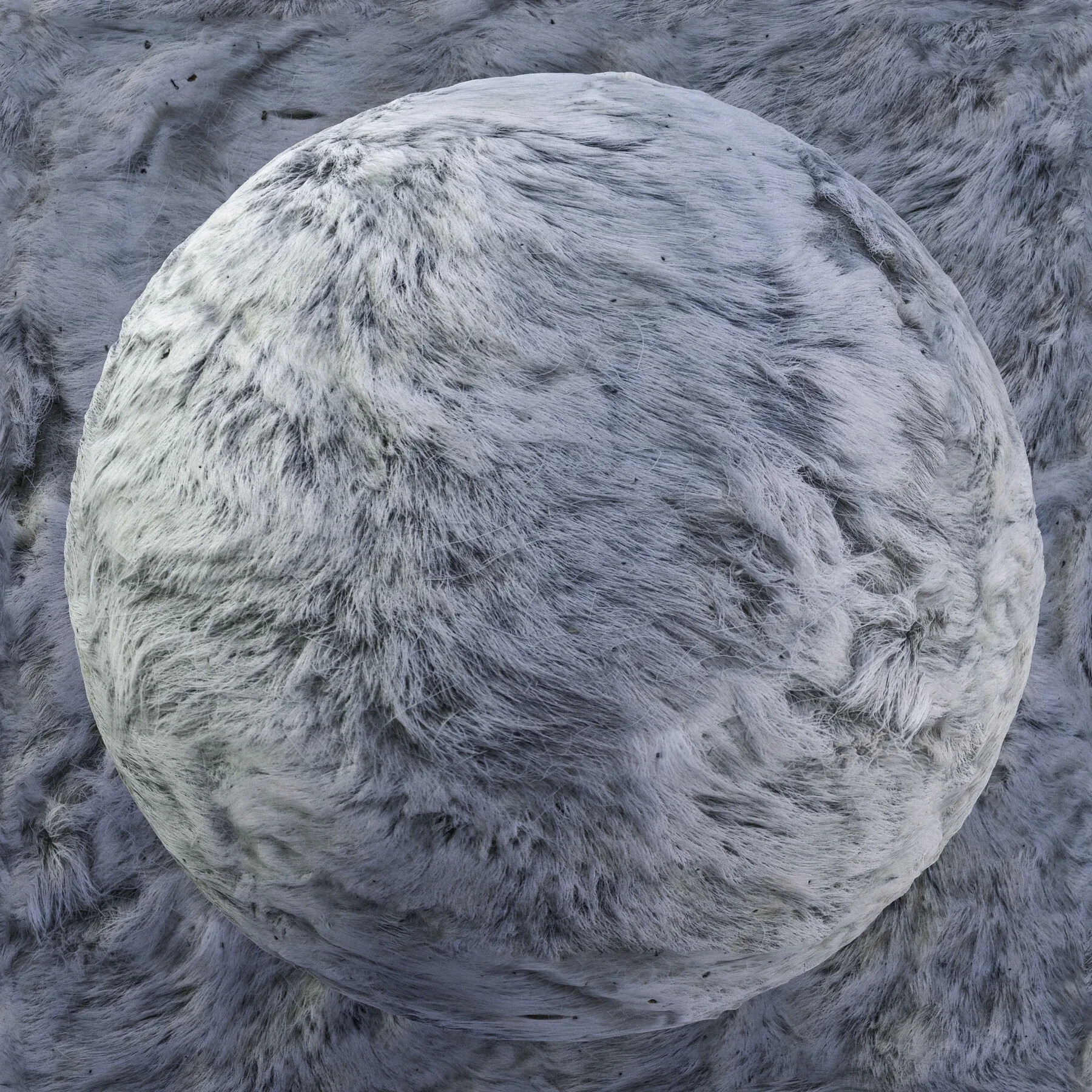 PBR Reindeer Fur Bundle - 8K Seamless Textures