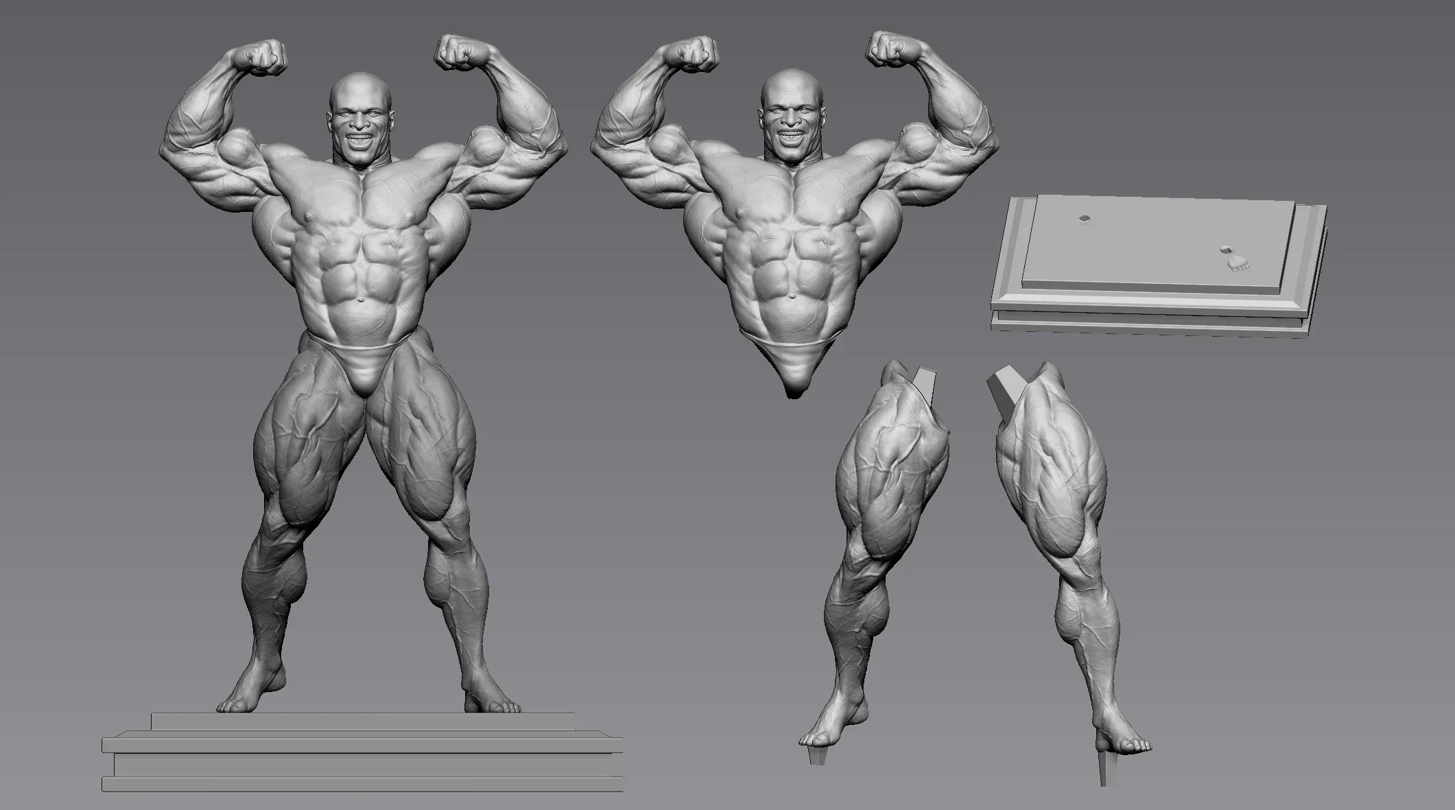 Ronnie Coleman Tribute Statue