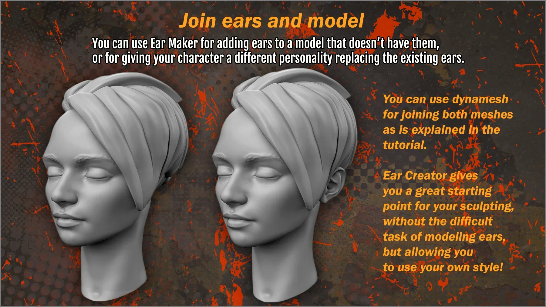 Ear Creator ZBrush Plugin