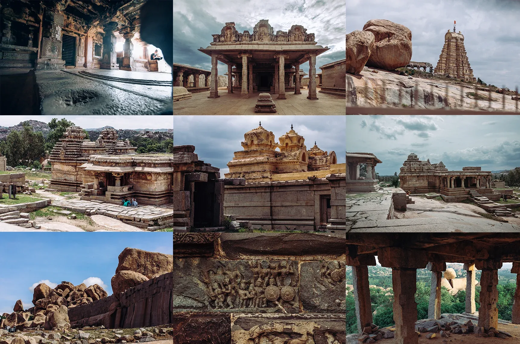 Ancient Temple Village Reference Pictures