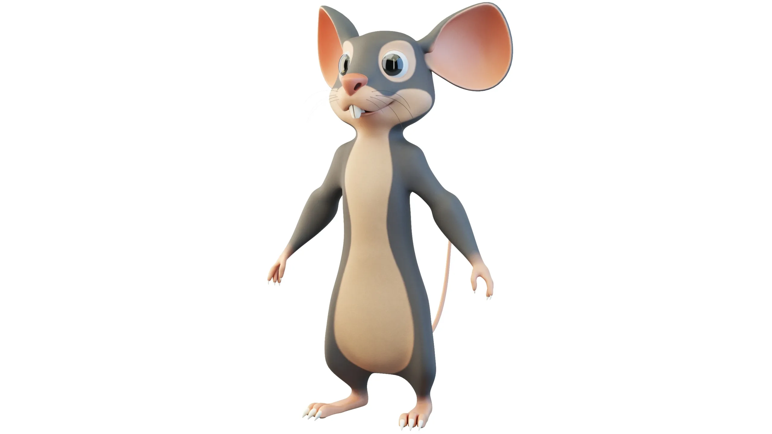 Cartoon Mouse Character