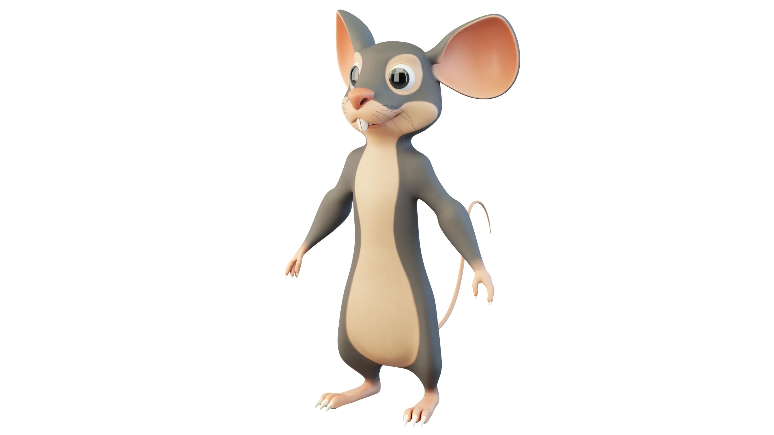 Cartoon Mouse Character