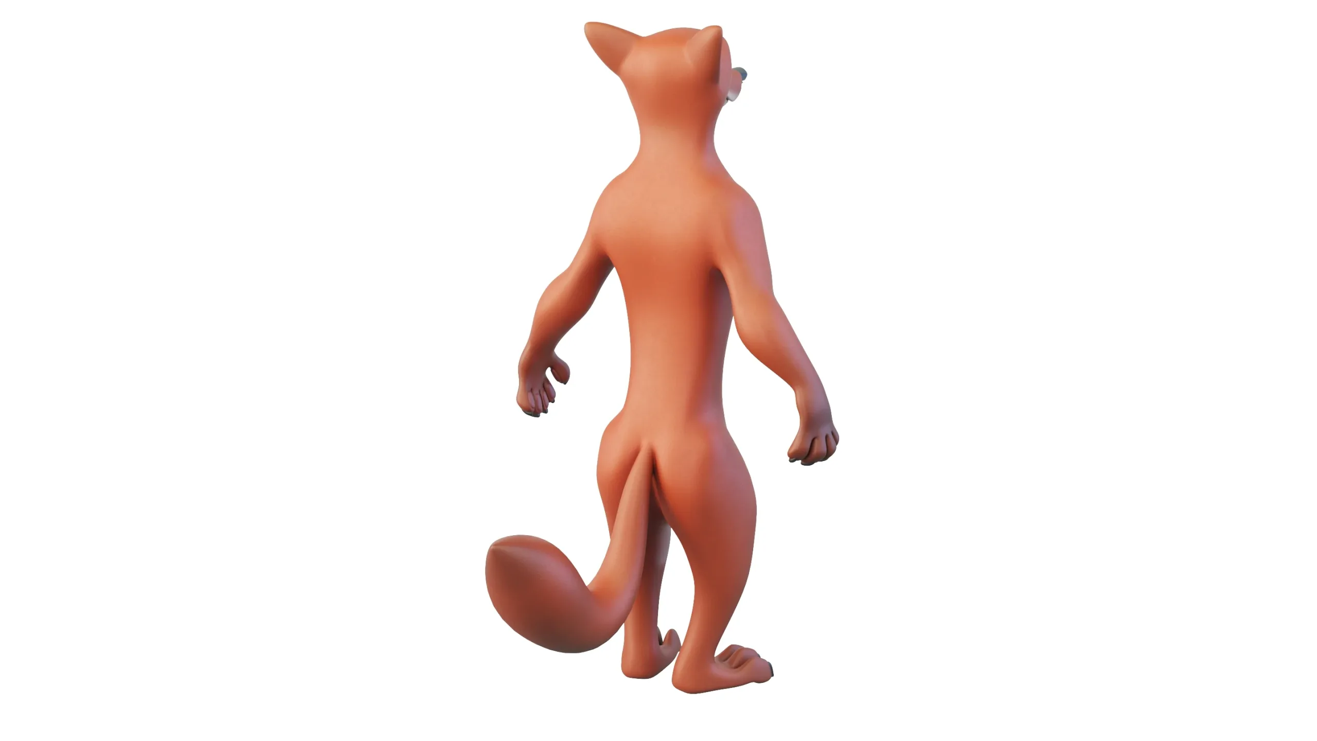 Cartoon Fox Character