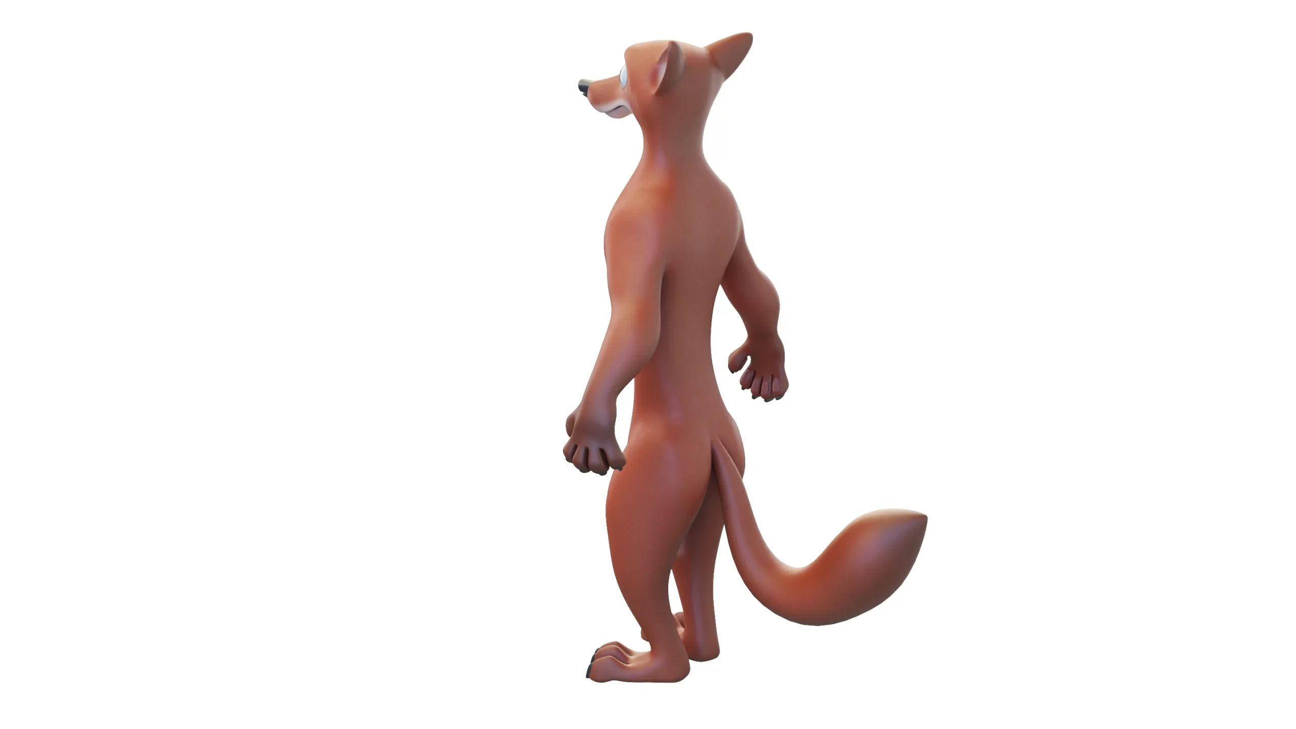 Cartoon Fox Character