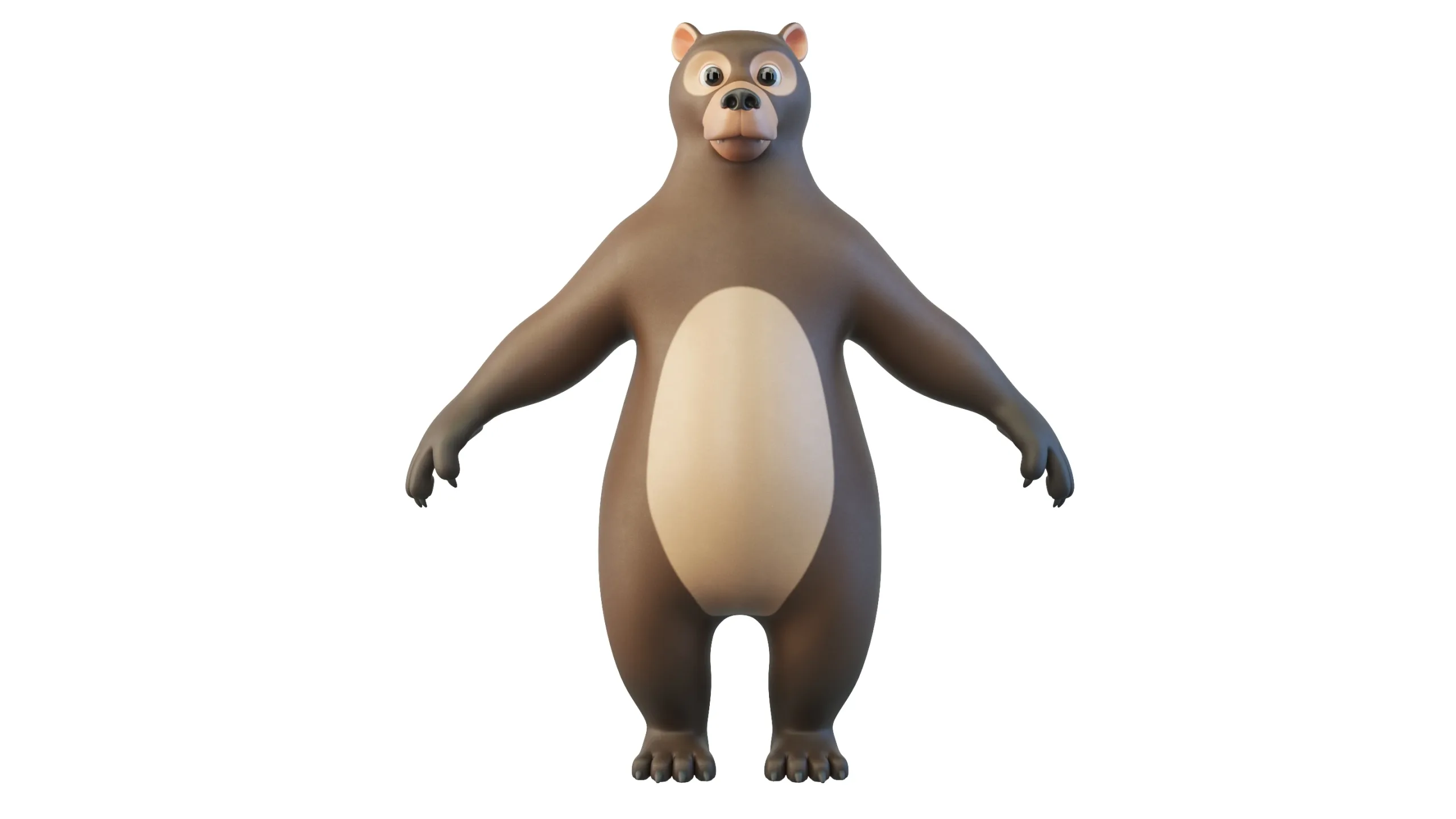 Cartoon Bear Character