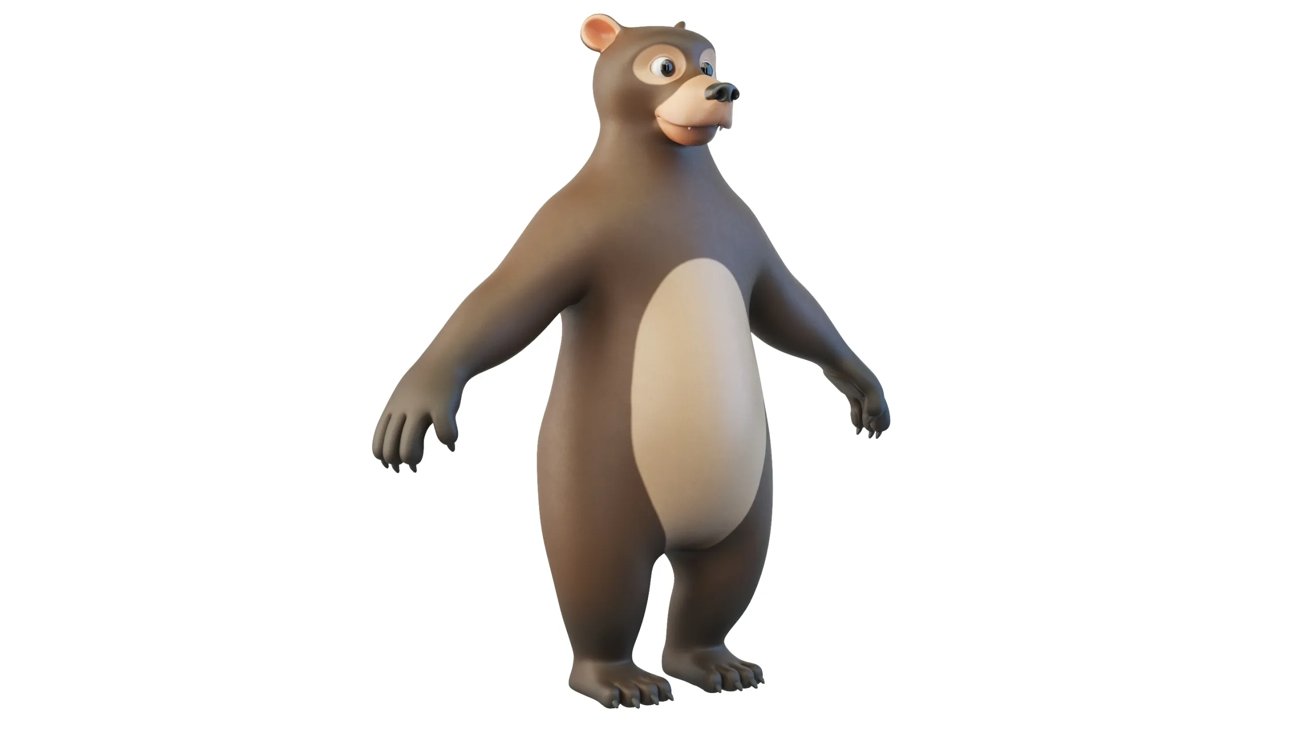 Cartoon Bear Character