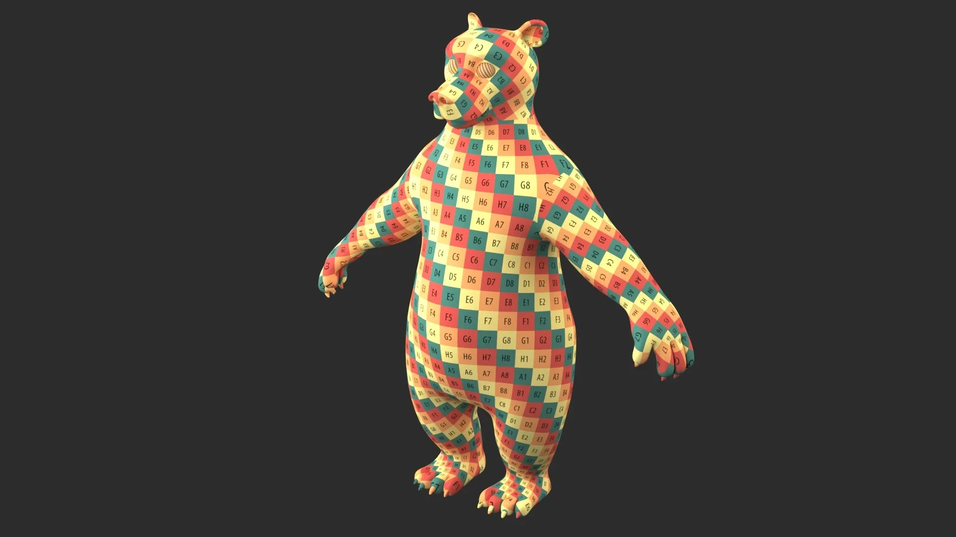 Cartoon Bear Character