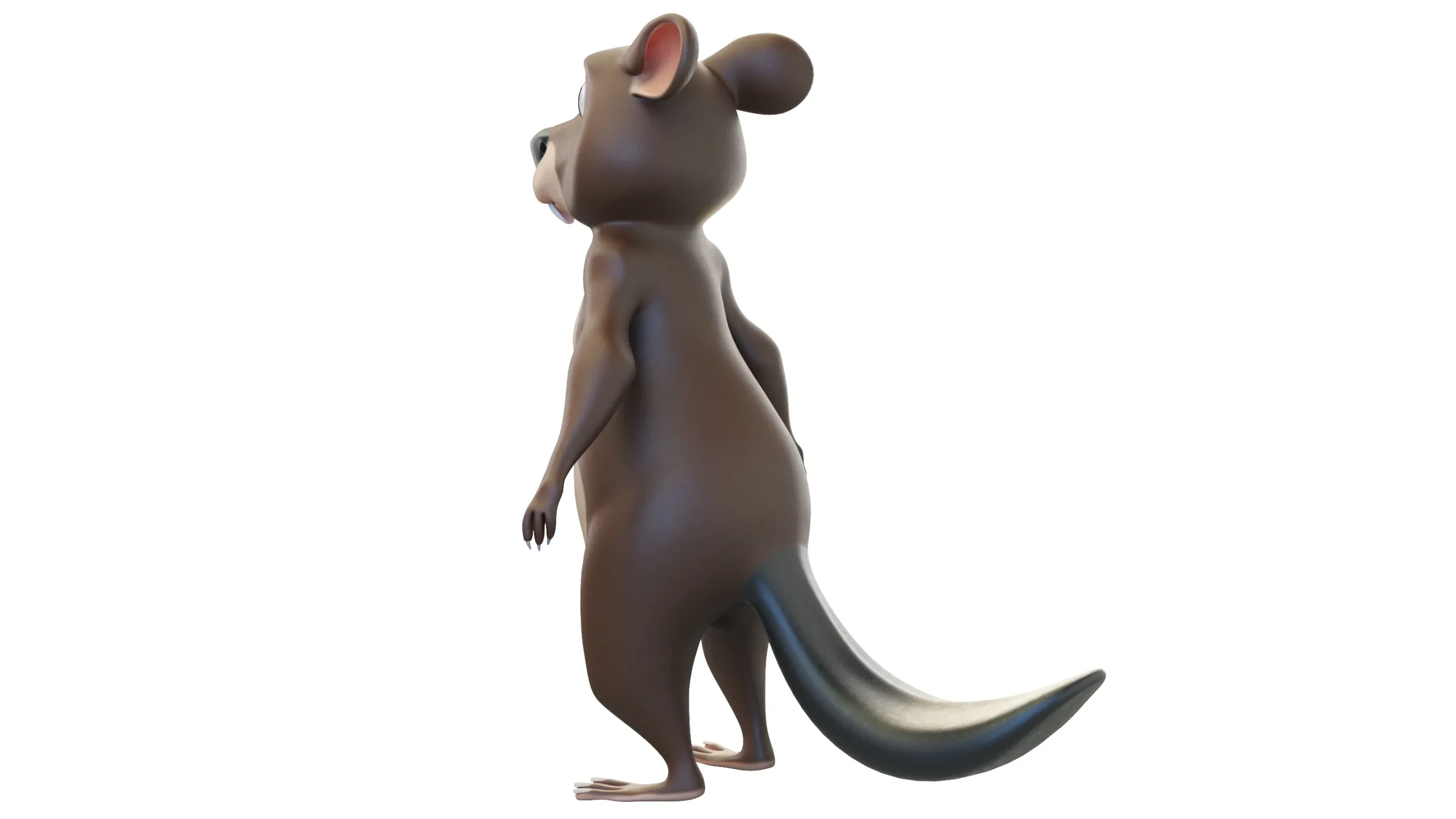 Cartoon Beaver Character