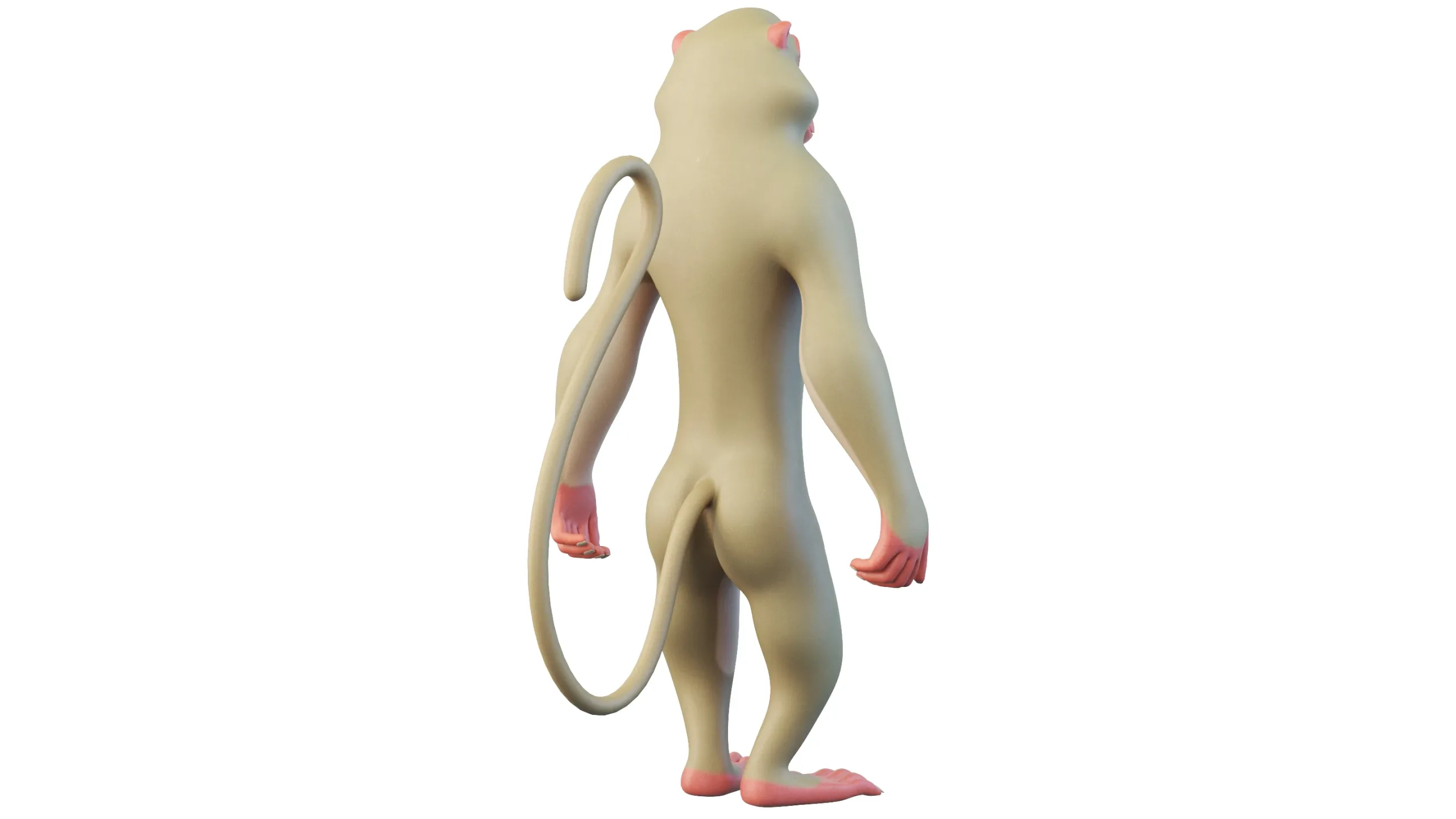 Cartoon Monkey Character