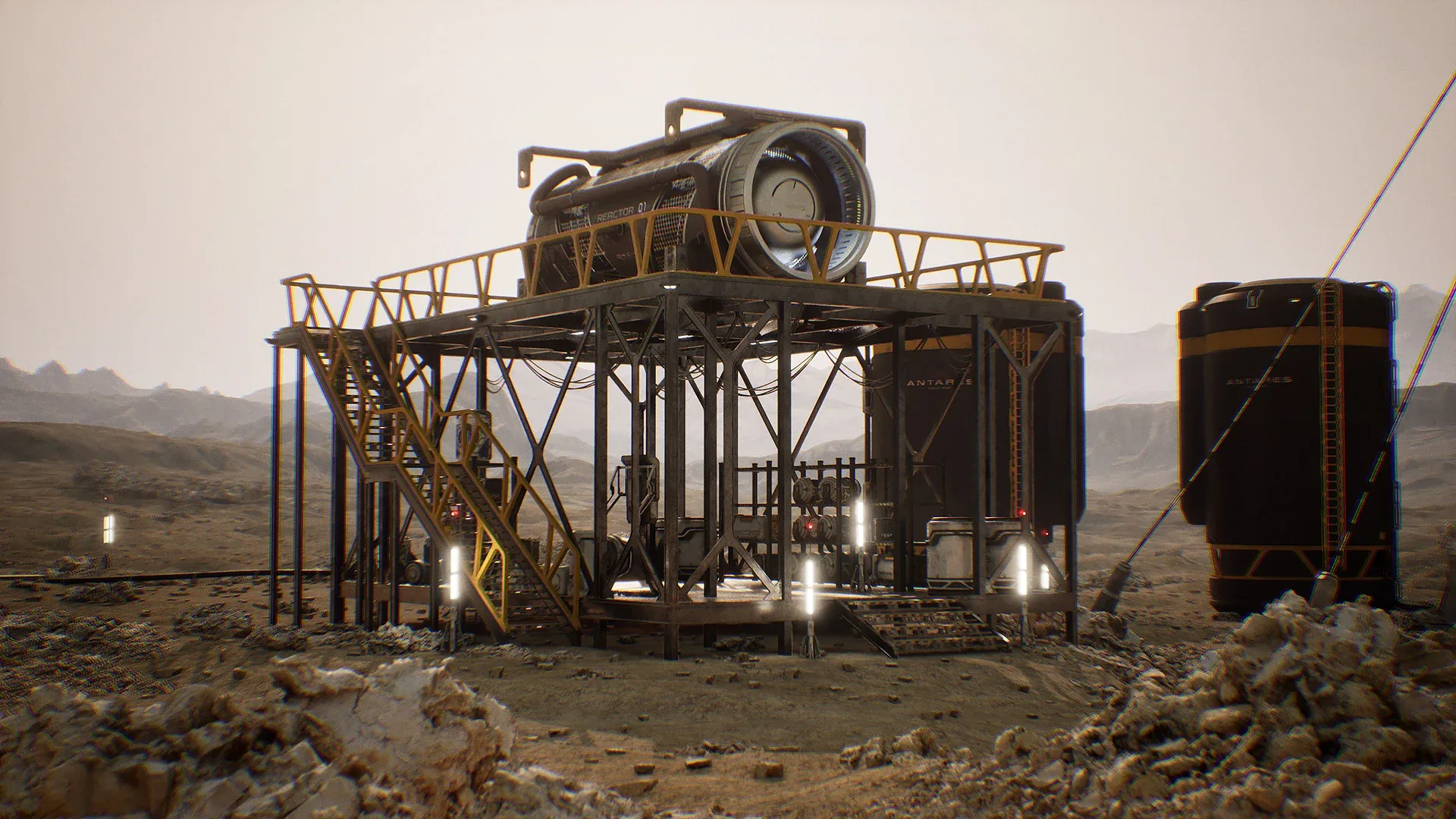 UCreate - Sci fi Base Outpost Asset Pack
