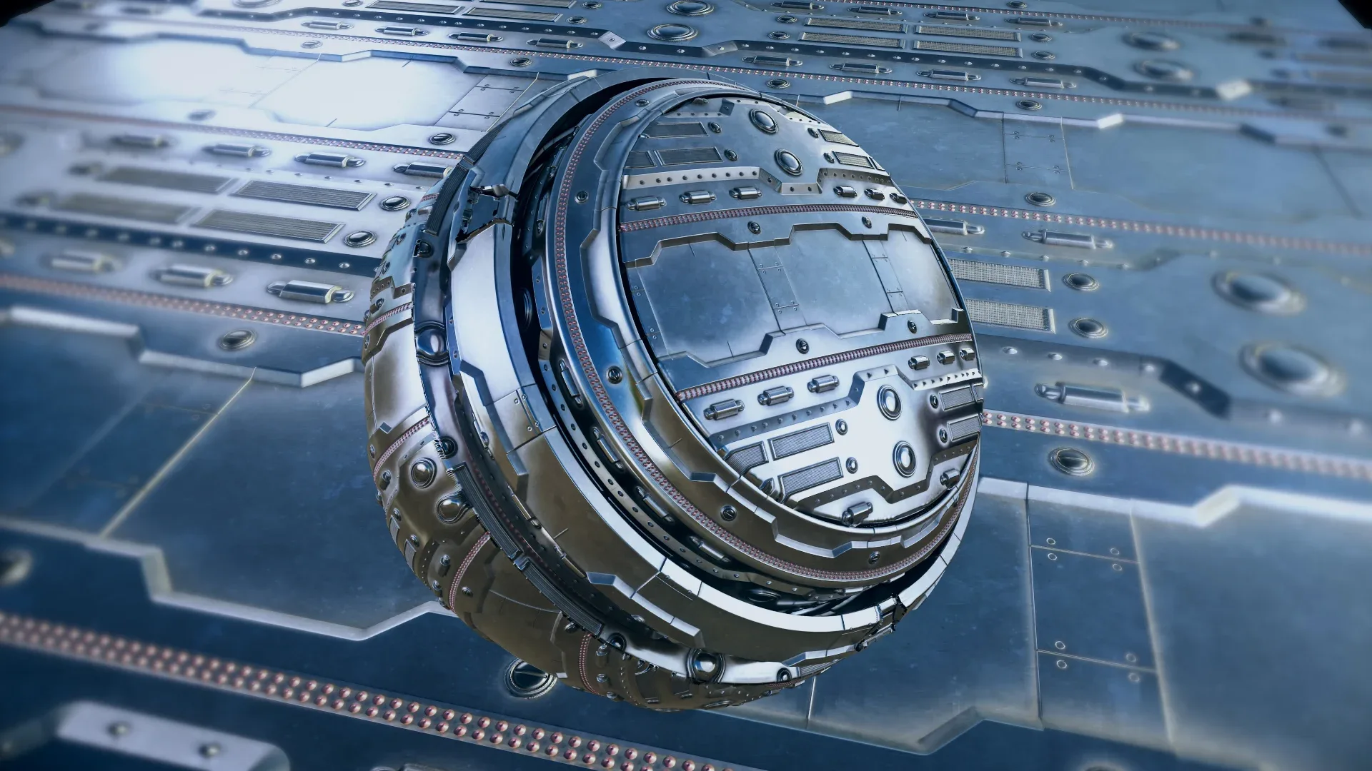 13 Sci-fi PBR Materials