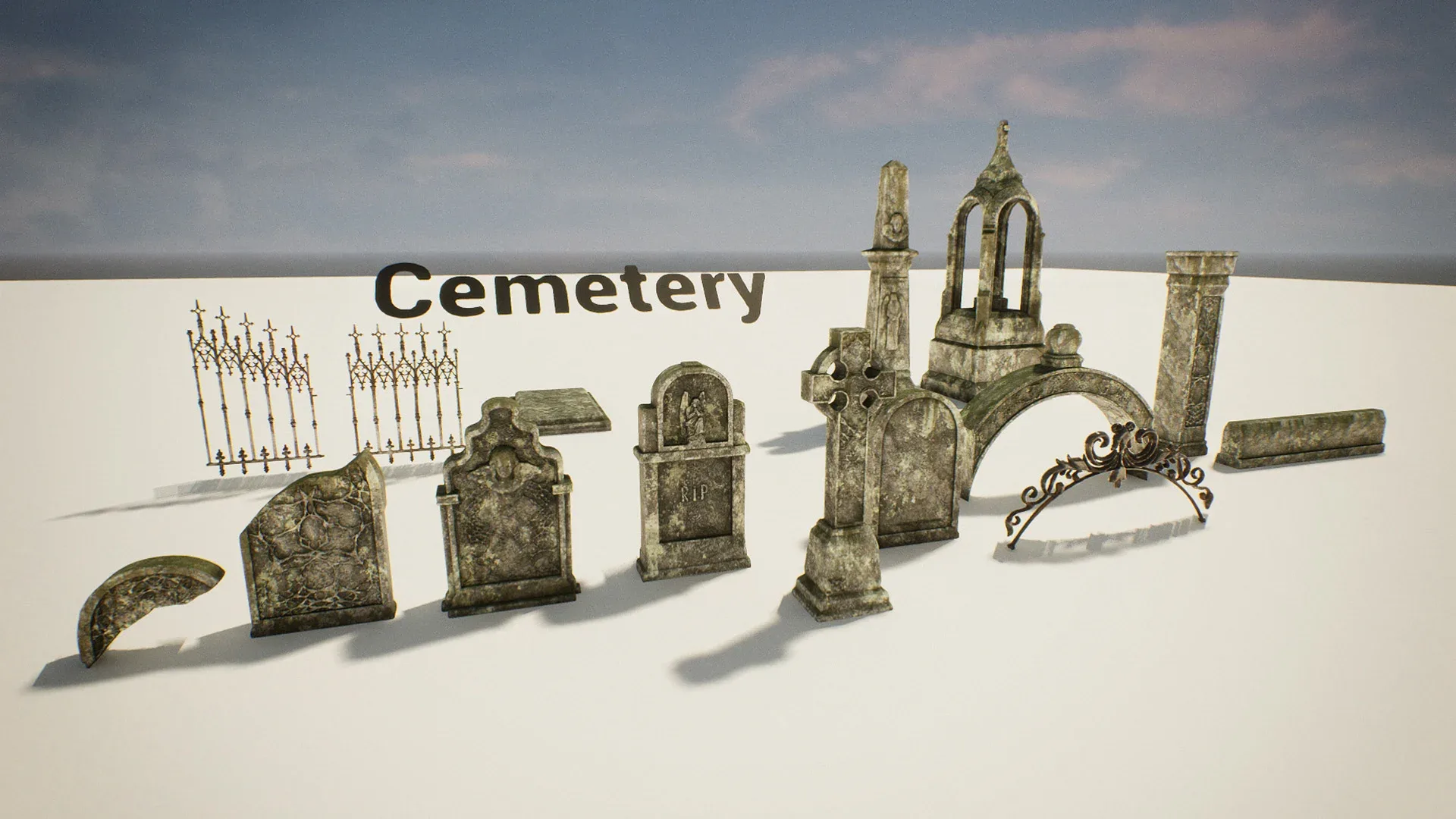 UCreate - Gothic Cathedral Asset Pack