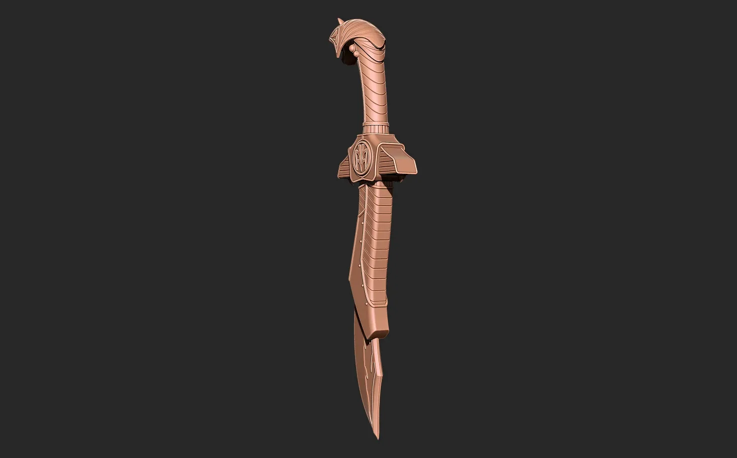 Power Rangers Saba Sword 3D print model