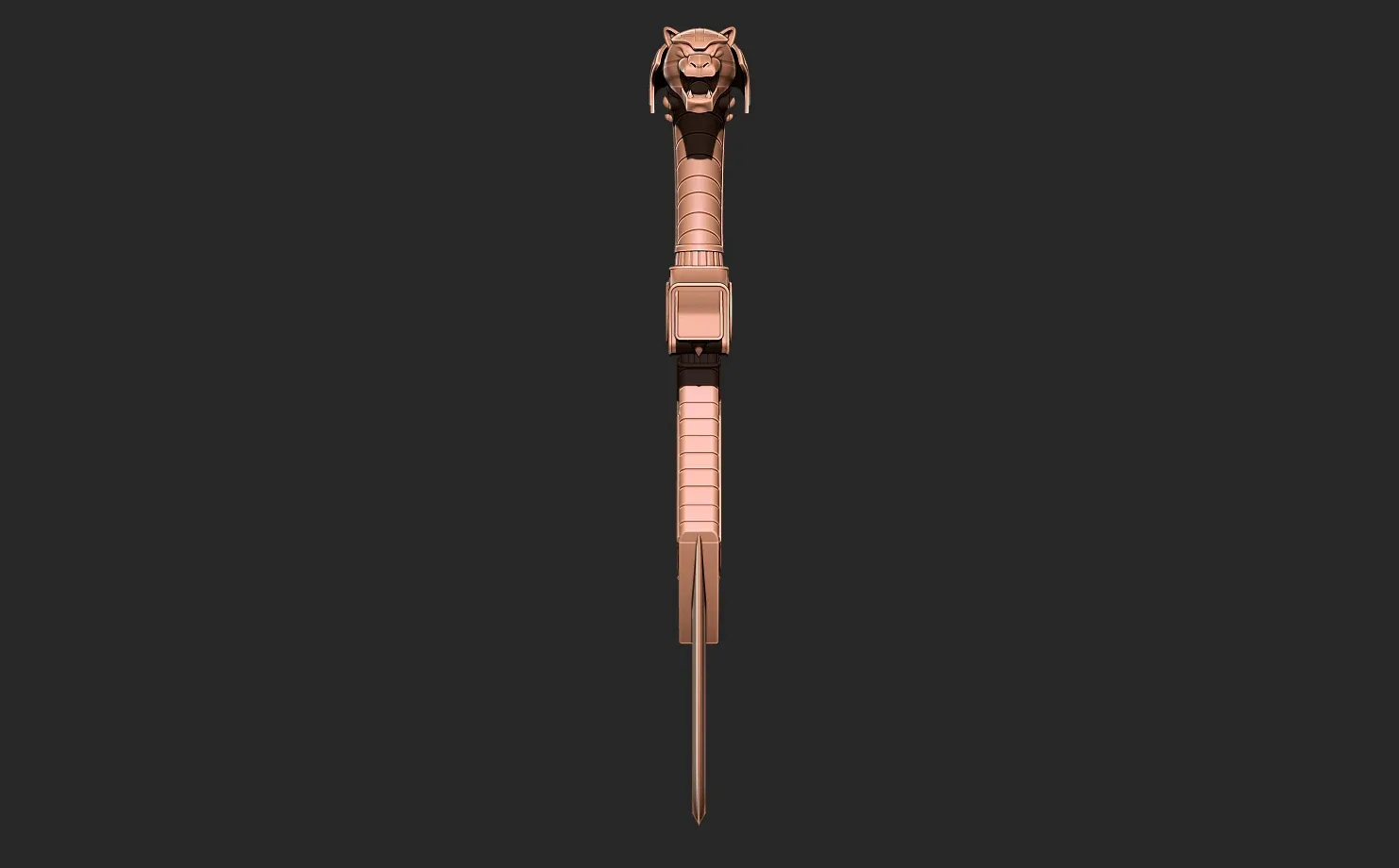 Power Rangers Saba Sword 3D print model