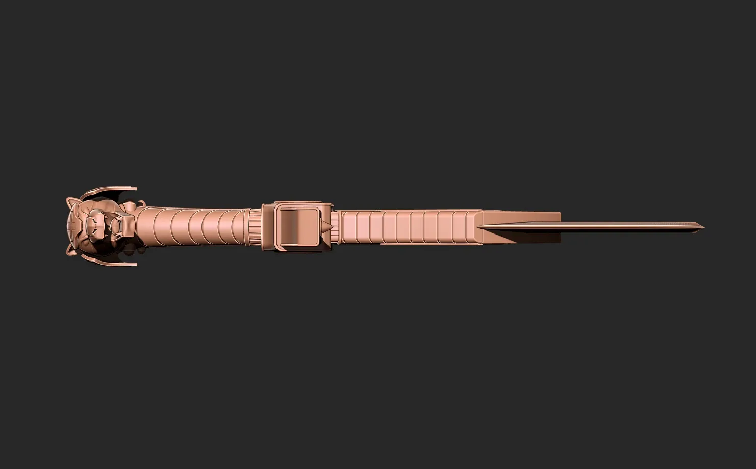 Power Rangers Saba Sword 3D print model