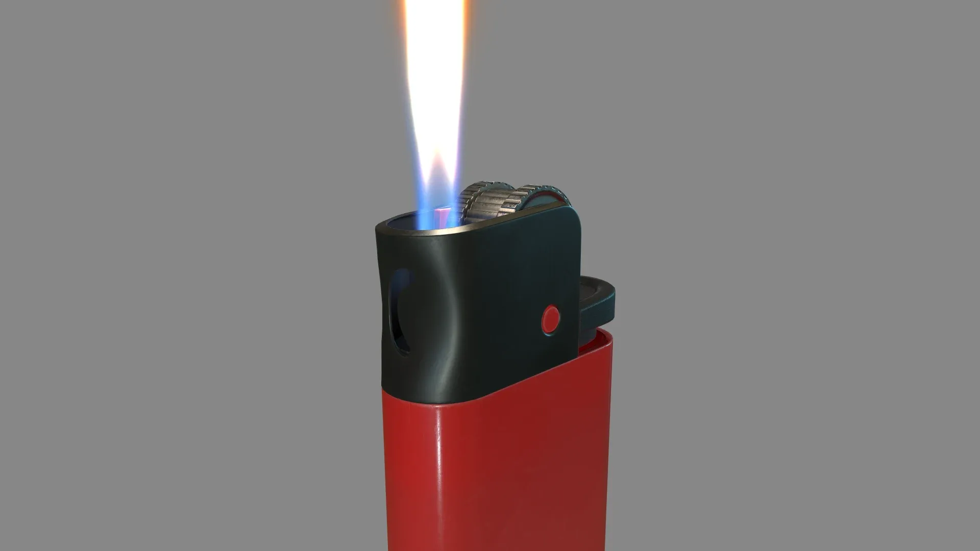 Lighter with parts (Game Assets) FlippedNormals