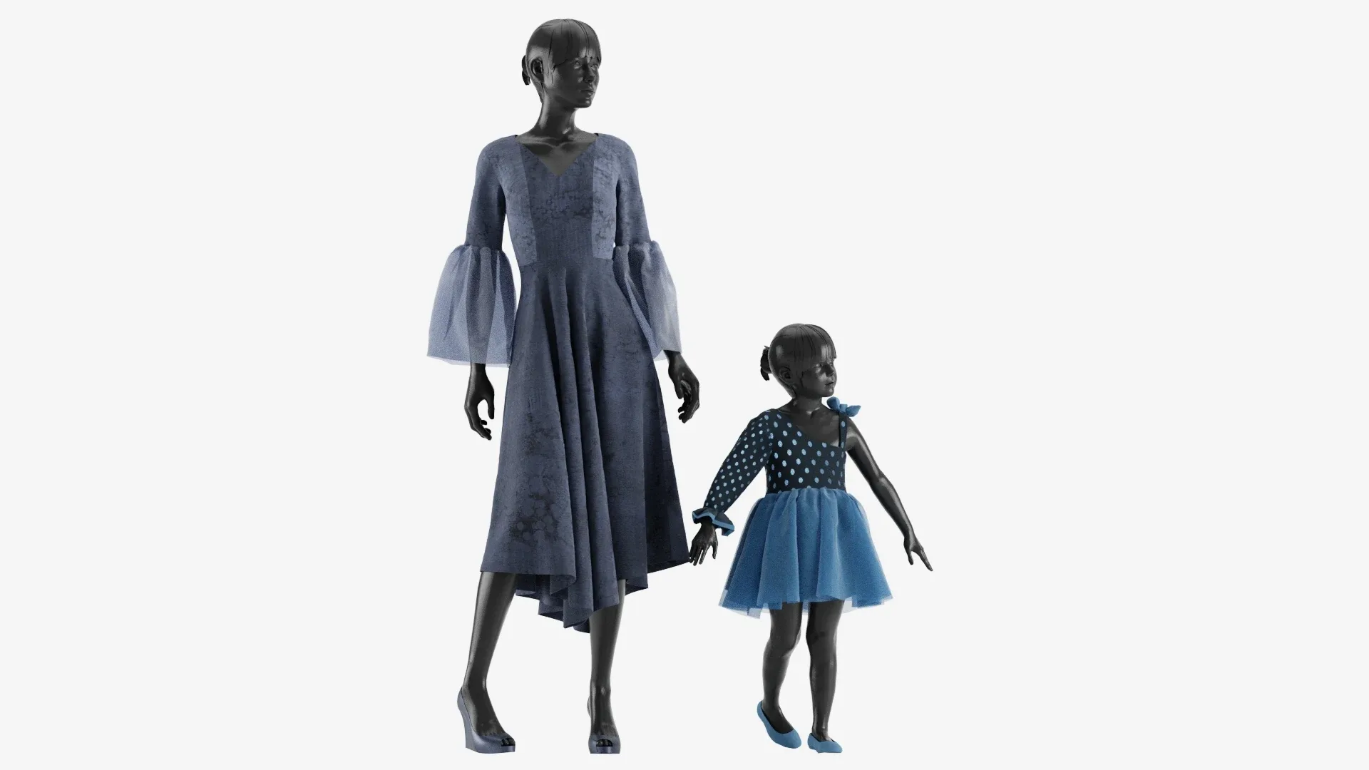 Mother And Child Dresses