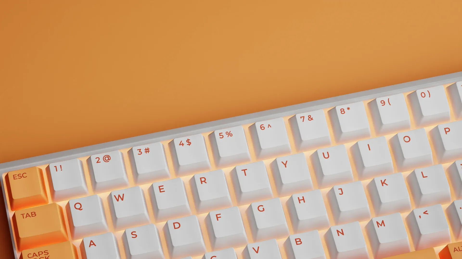 Wireless Mechanical Keyboard (Blender)