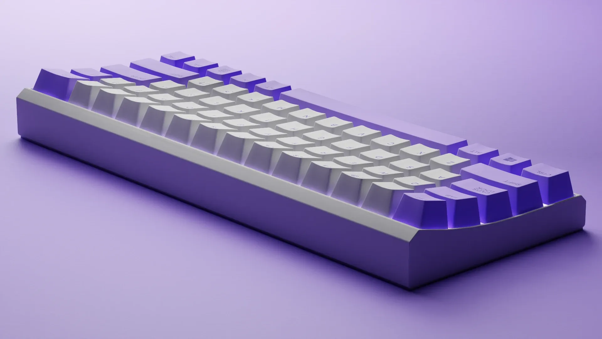 Wireless Mechanical Keyboard (Blender)