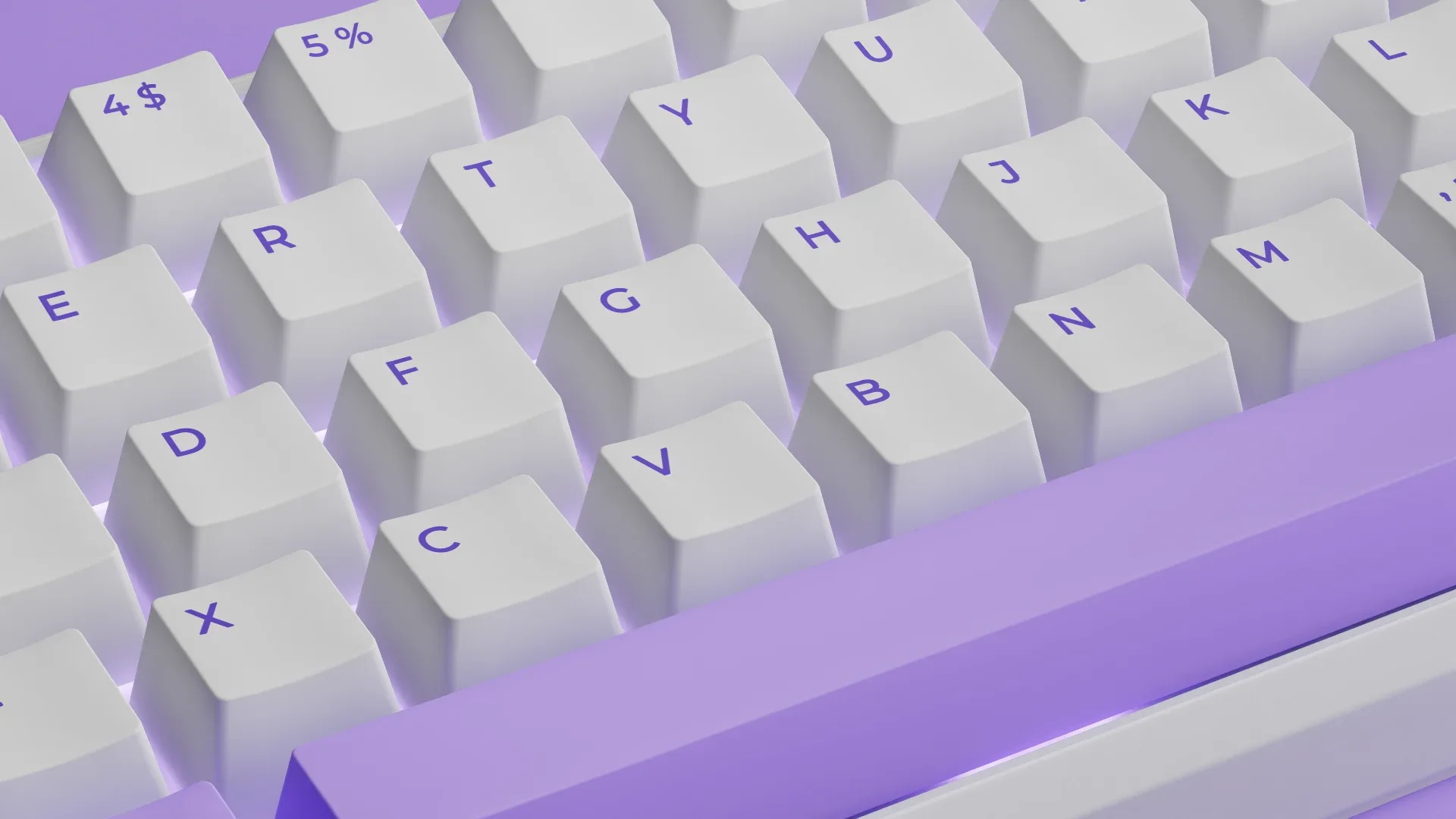 Wireless Mechanical Keyboard (Blender)