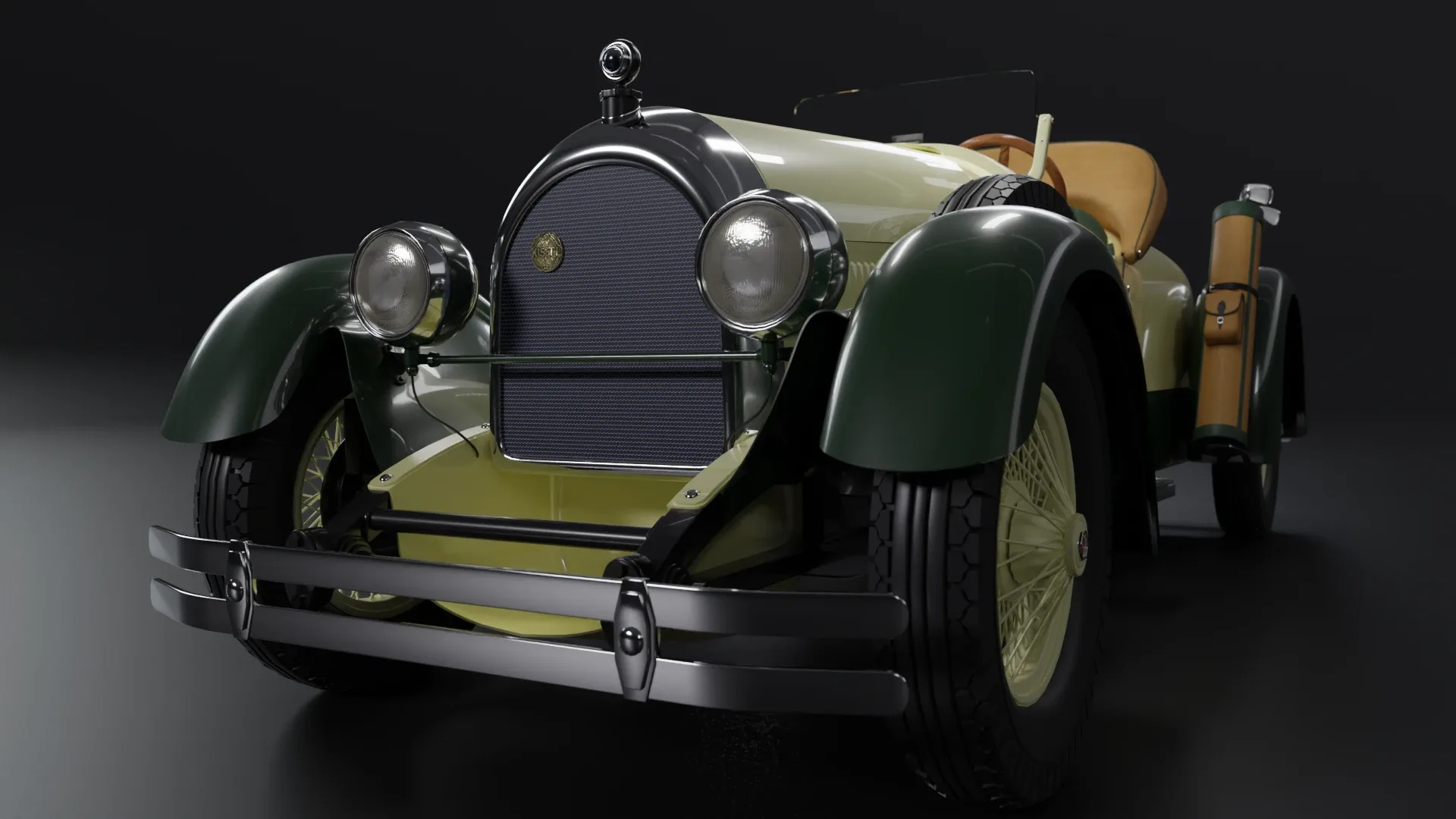 Create a Classic Speedster with Blender