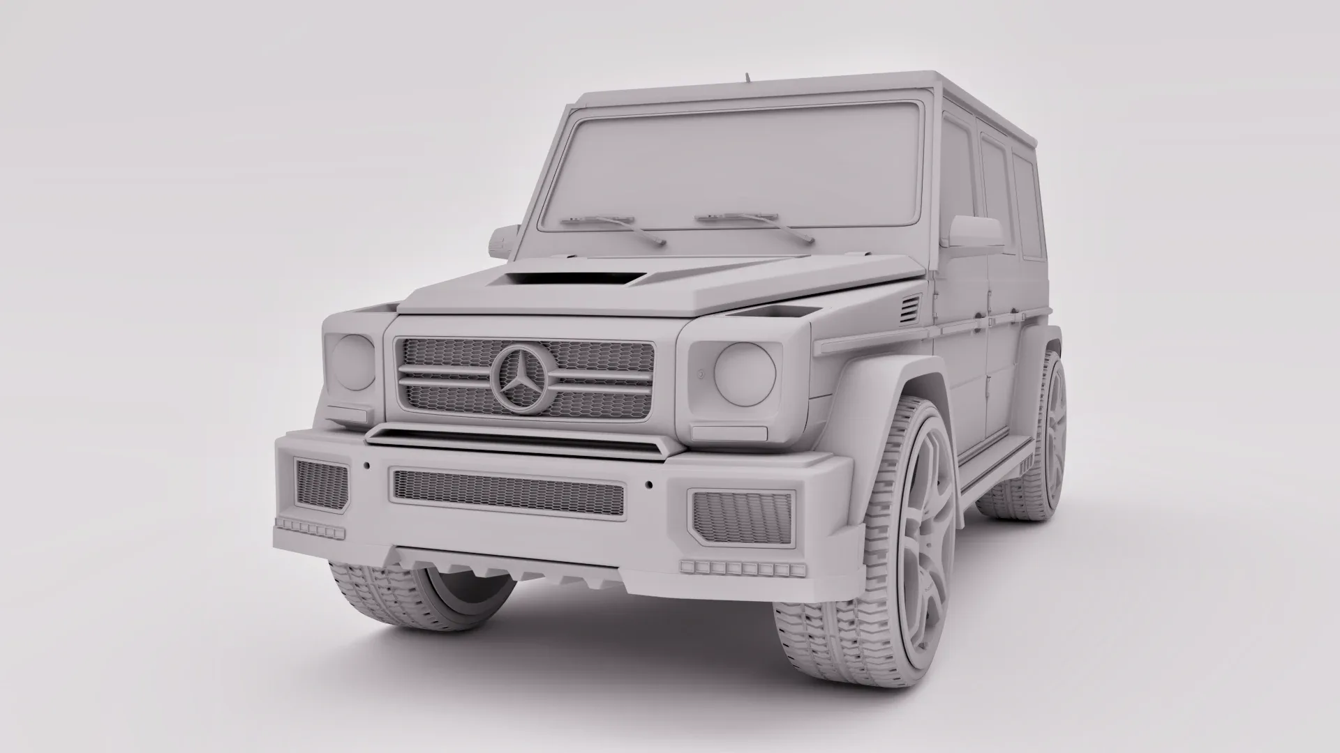 Mercedes G63 AMG 2018 (Rigged)