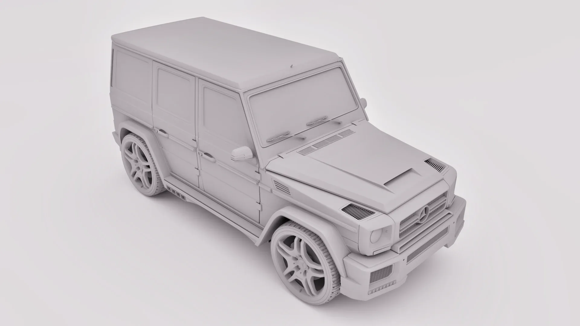 Mercedes G63 AMG 2018 (Rigged)