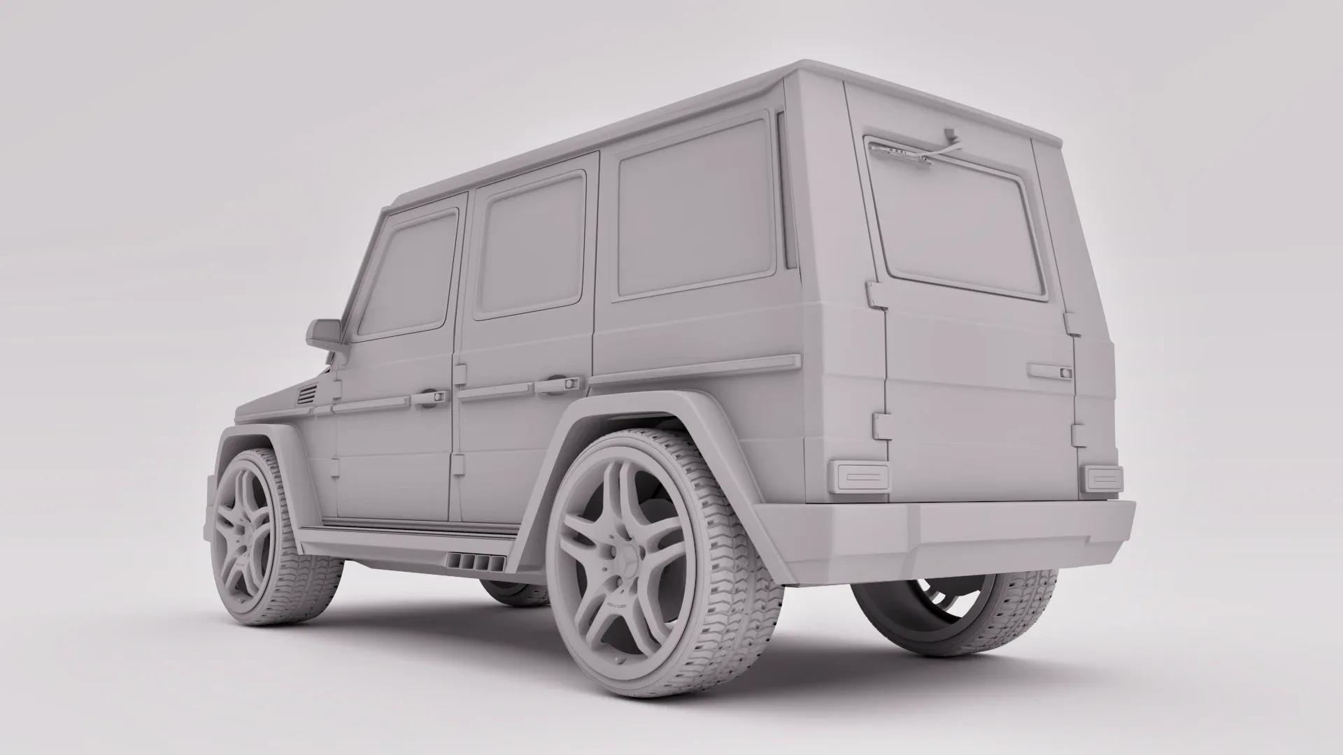 Mercedes G63 AMG 2018 (Rigged)