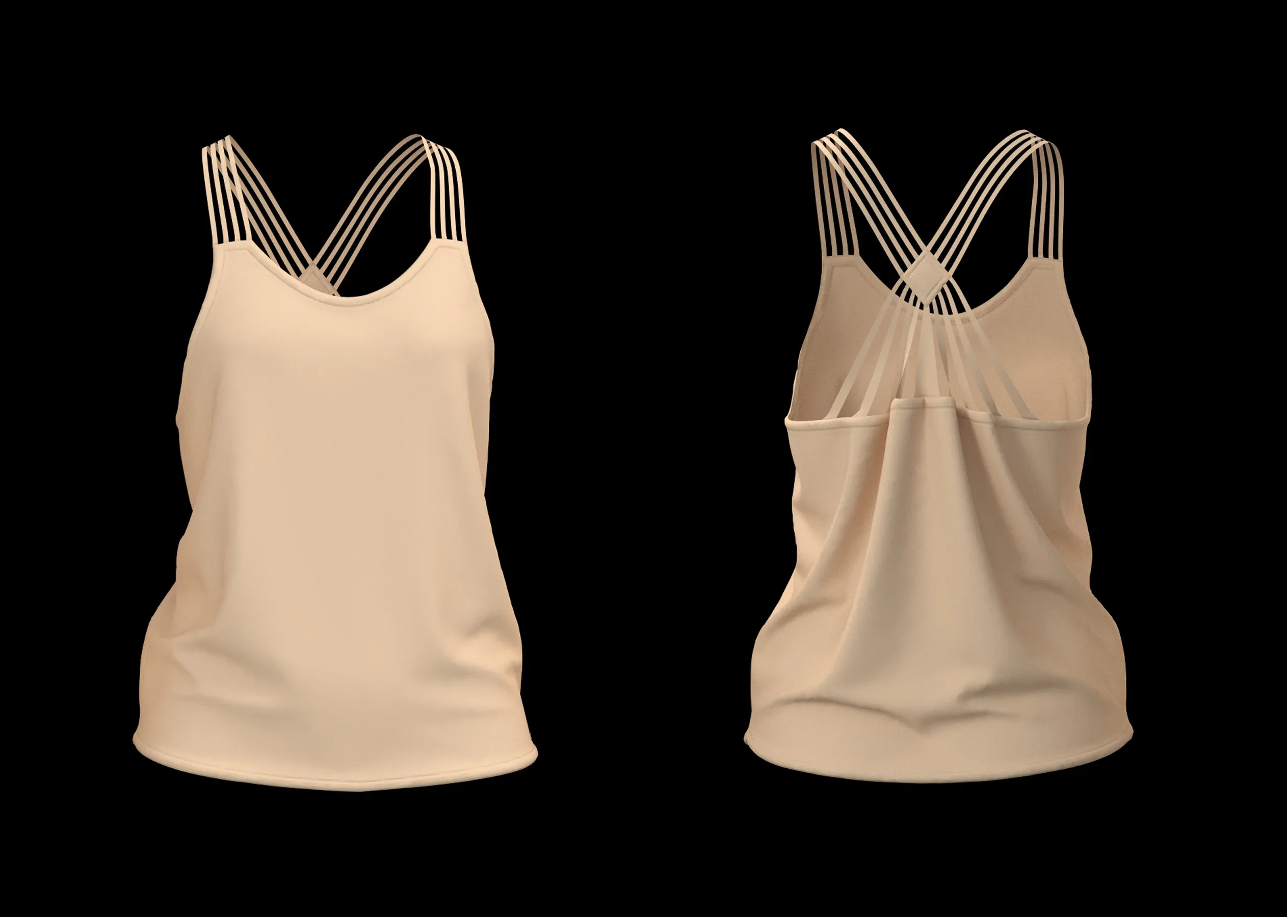 10 Women's Tops + Zprj +Obj + Fbx