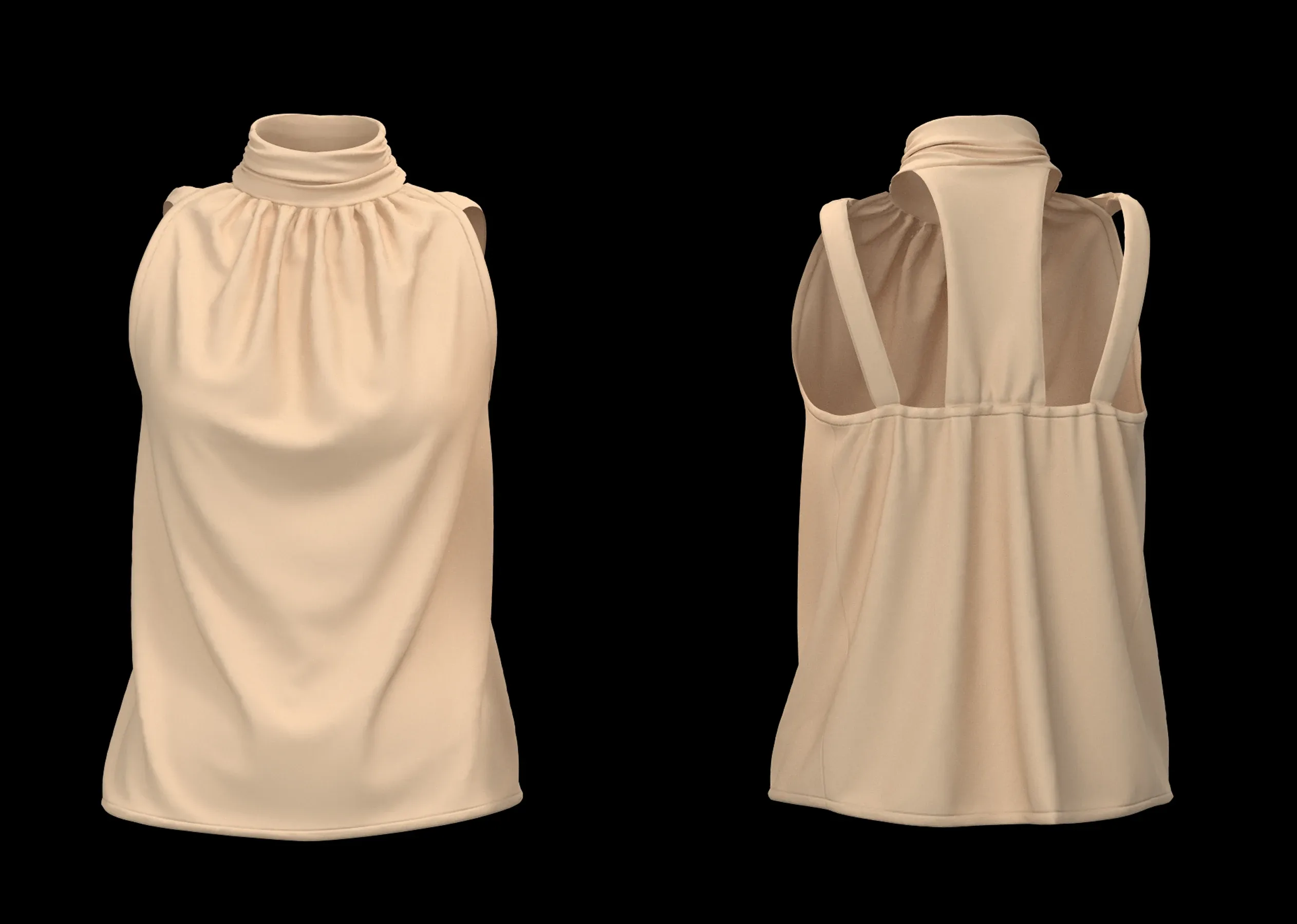 10 Women's Tops + Zprj +Obj + Fbx