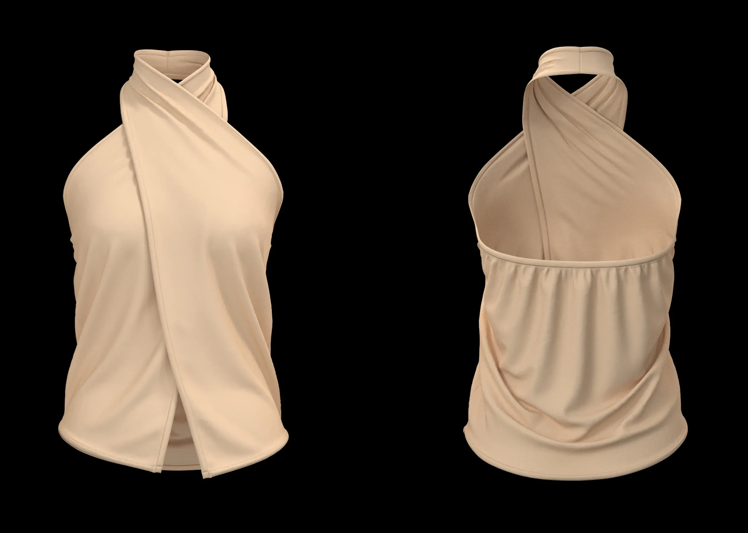 10 Women's Tops + Zprj +Obj + Fbx