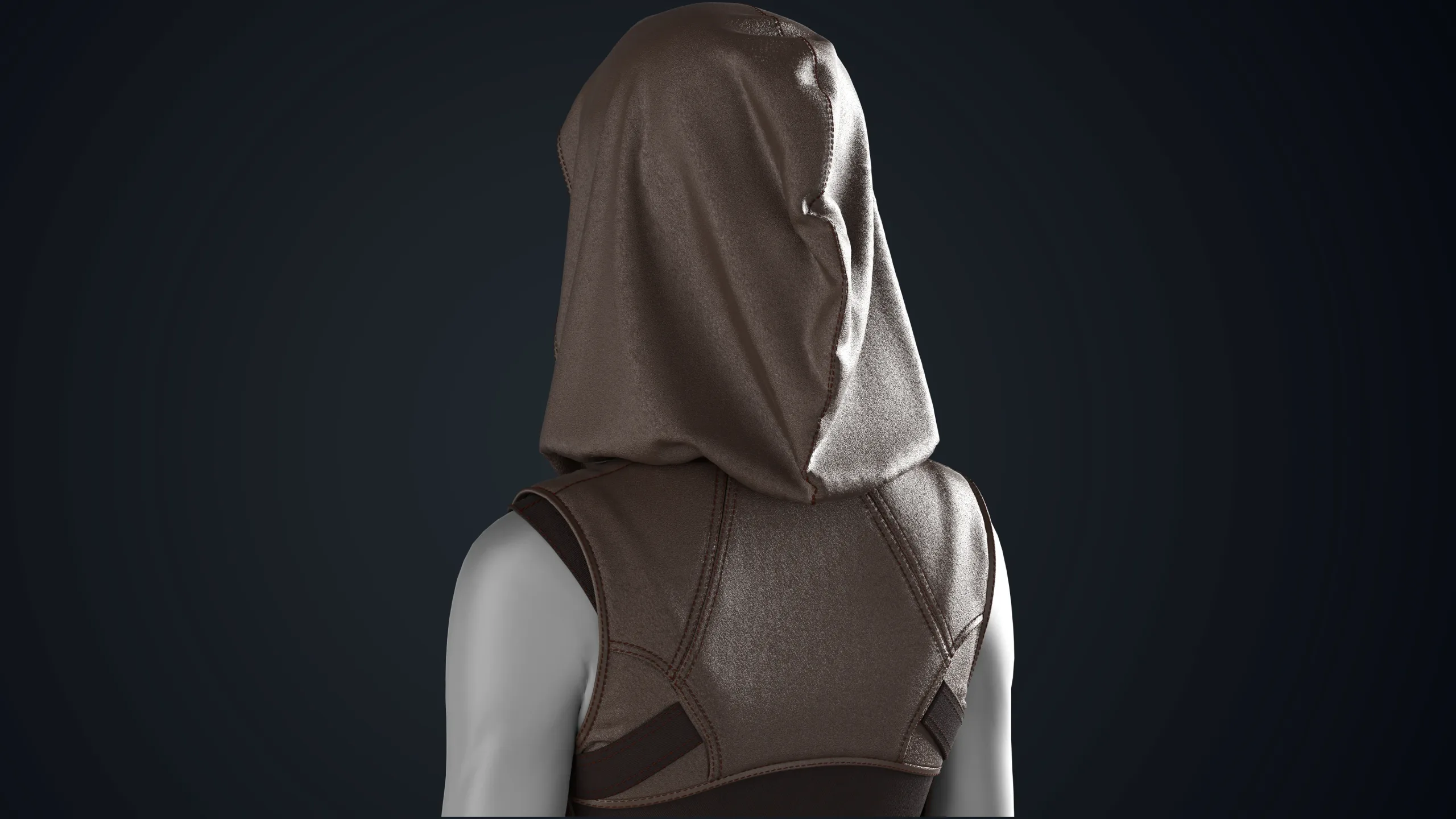 5 In 1 Hoods Costume + Clo3D/Marvelous + Video Tutorial + ZPRJ + OBJ + UV+ Texture Vol.01