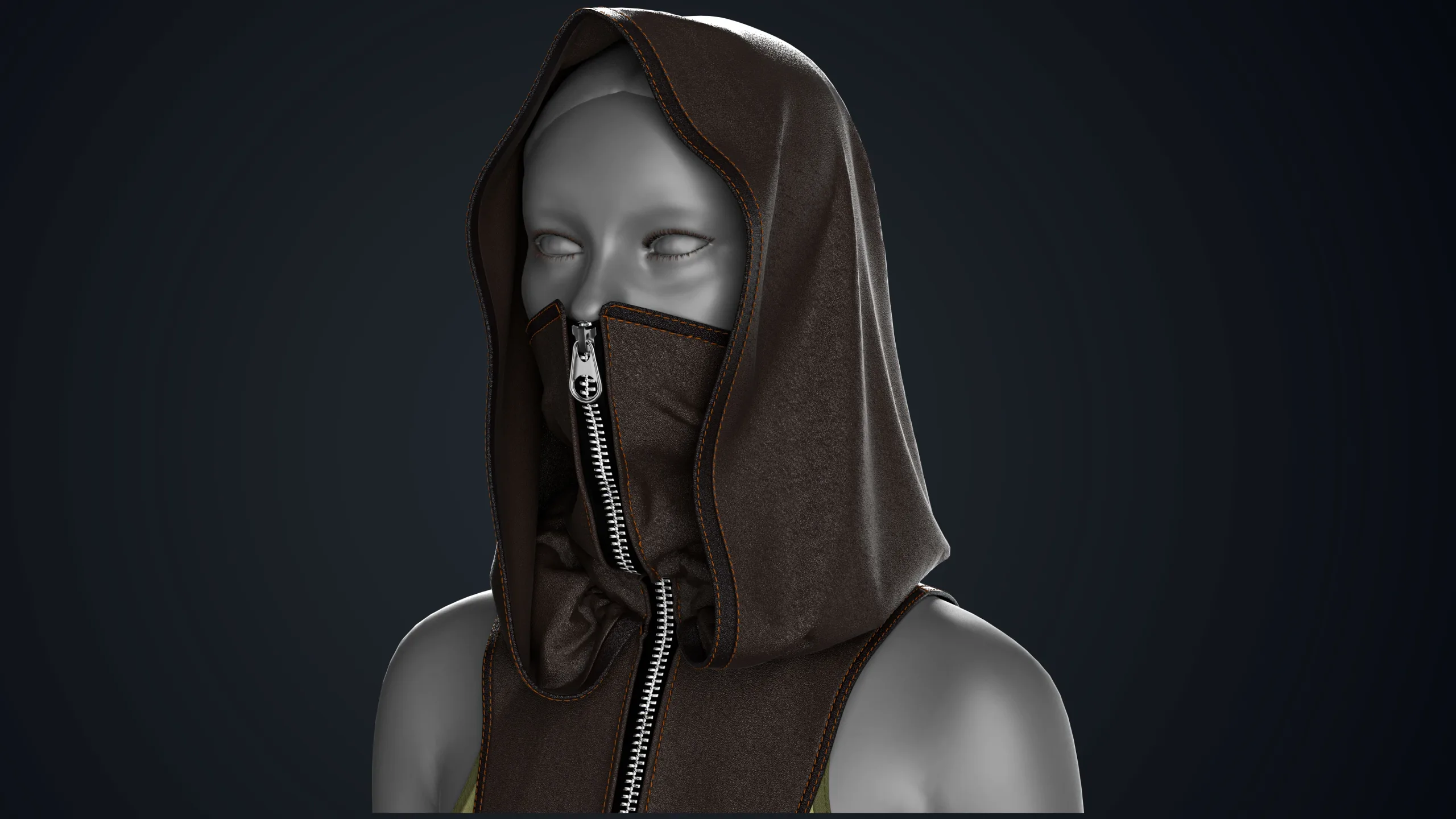 5 In 1 Hoods Costume + Clo3D/Marvelous + Video Tutorial + ZPRJ + OBJ + UV+ Texture Vol.01