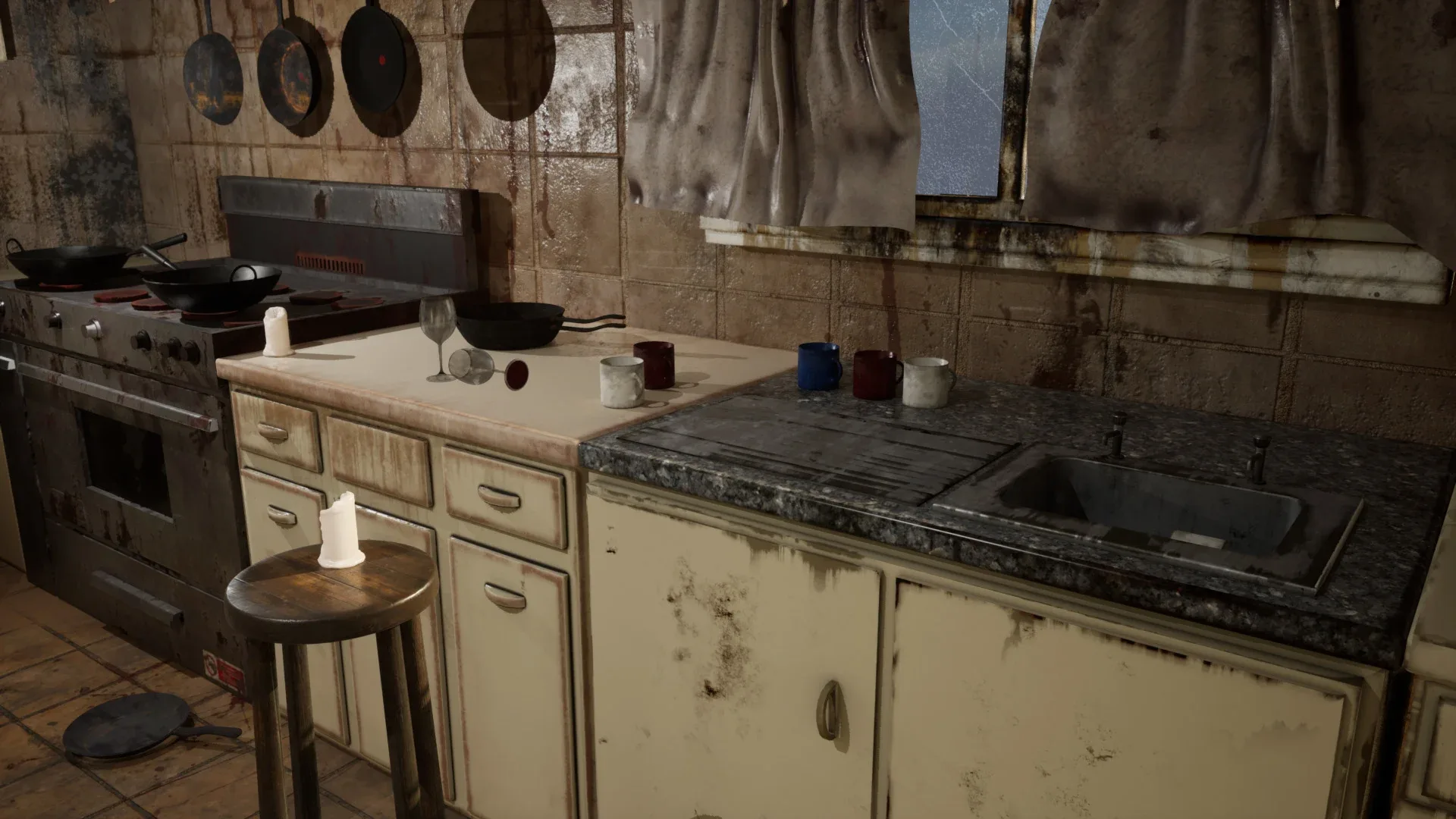 Abandoned Kitchen