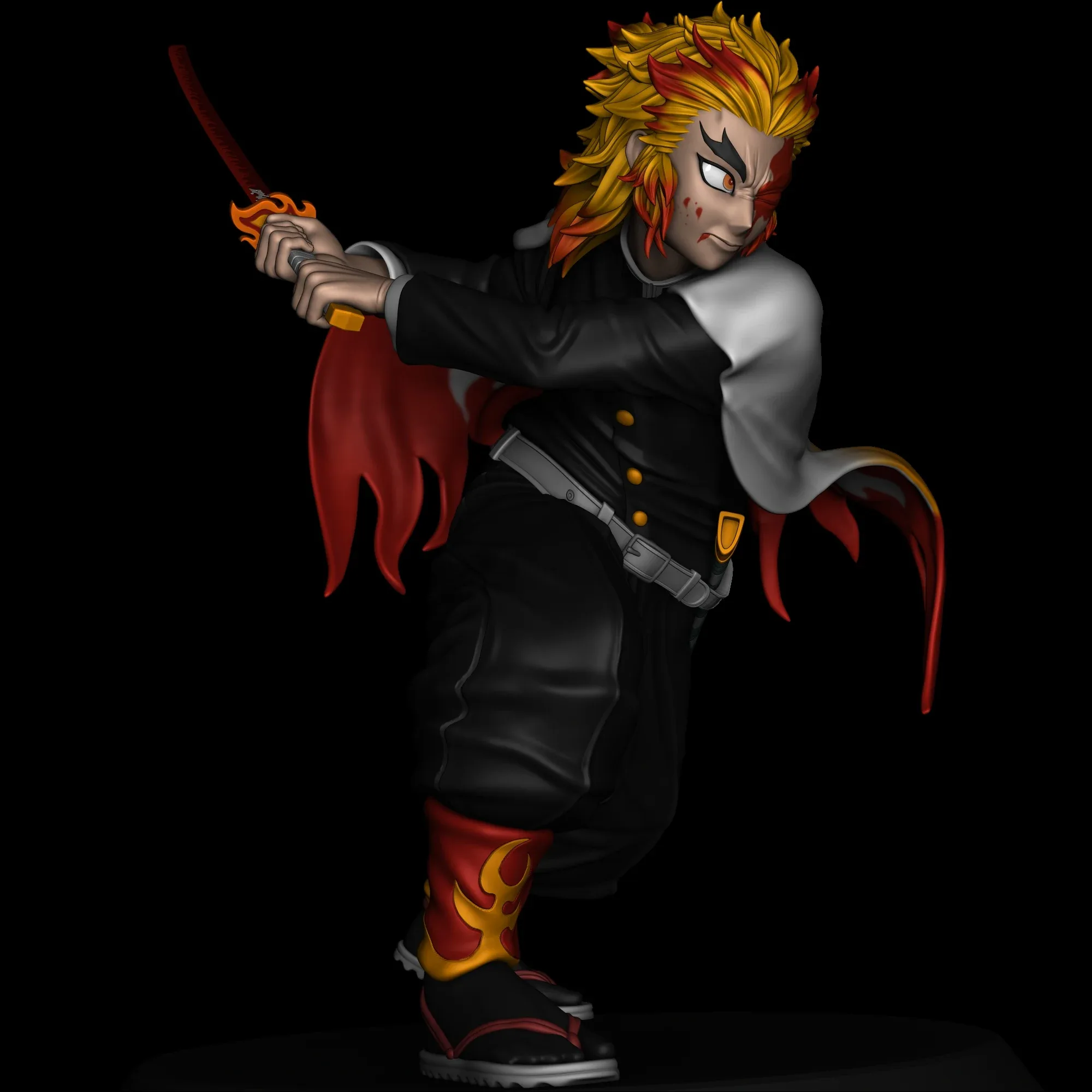 Rengoku - Demons Slayer 3D print model