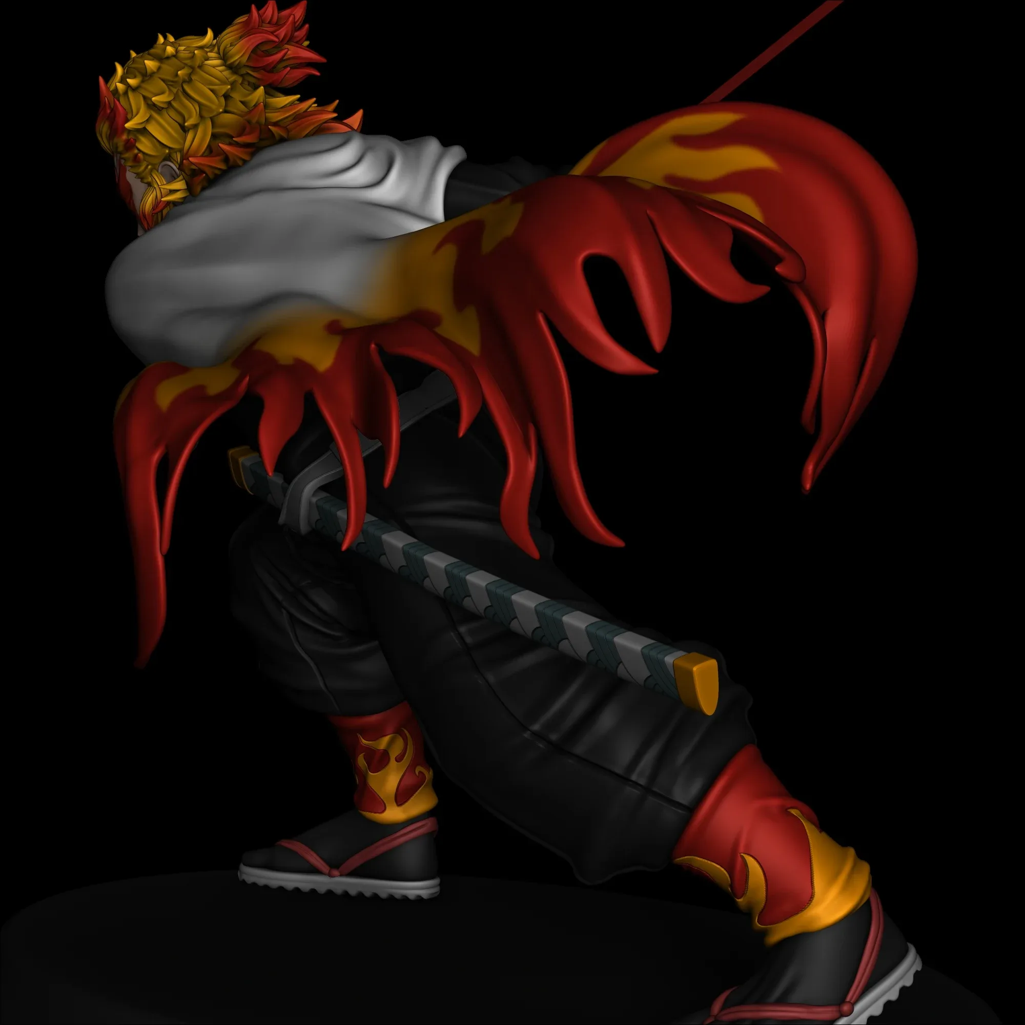 Rengoku - Demons Slayer 3D print model