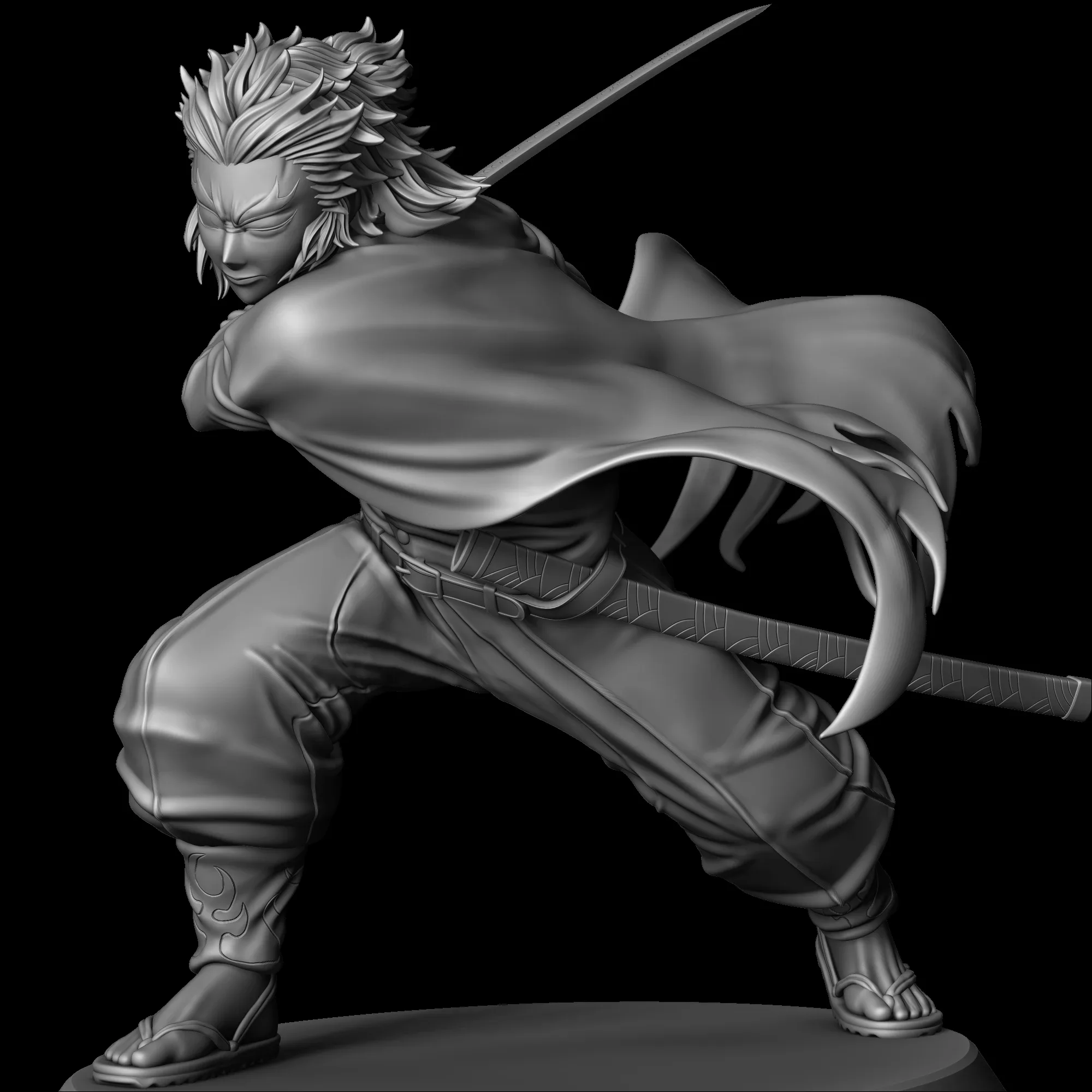 Rengoku - Demons Slayer 3D print model