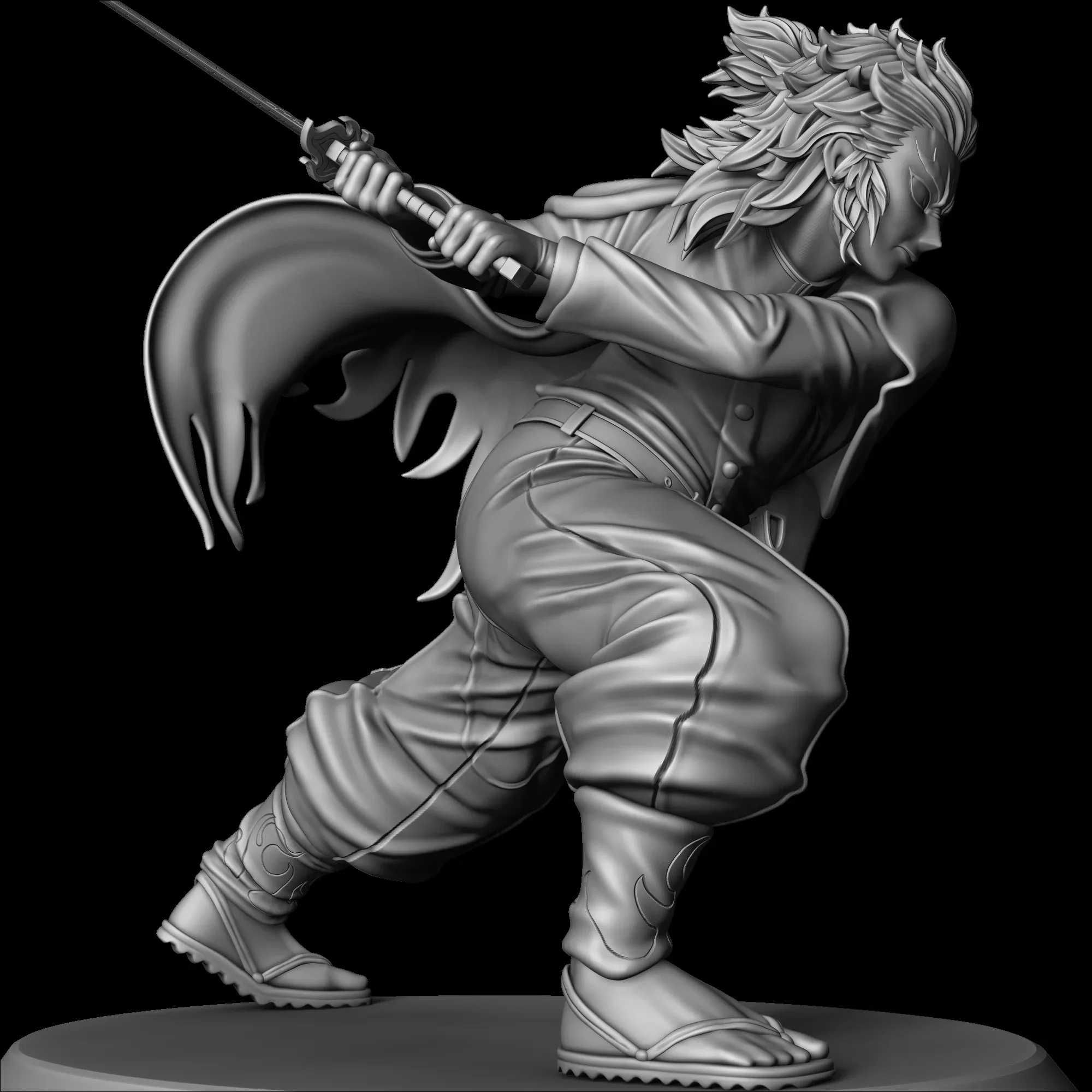 Rengoku - Demons Slayer 3D print model