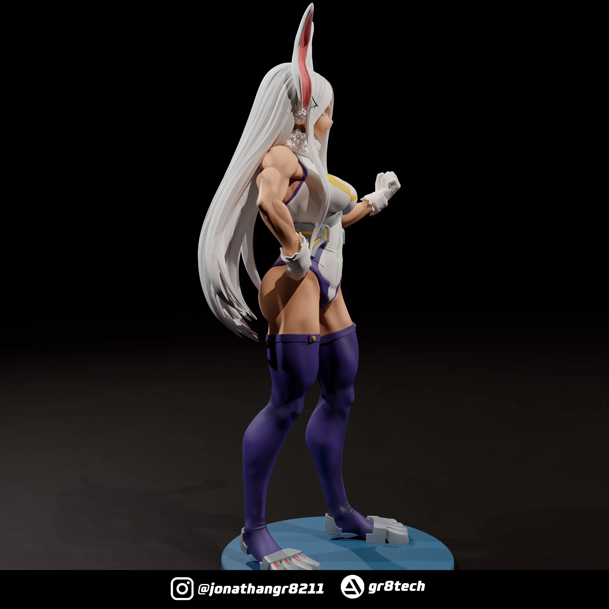 Mirko - My Hero Academia 3D print model