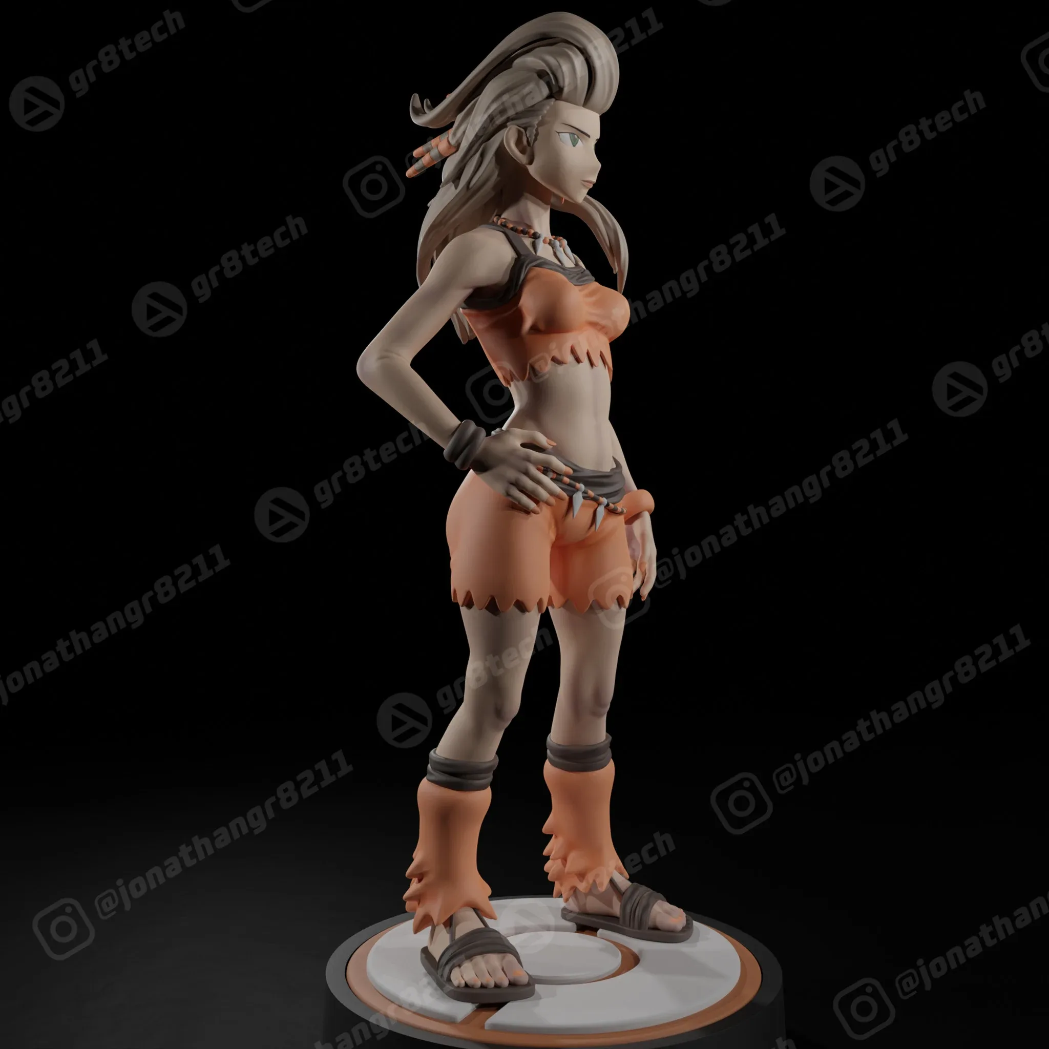 Professor Sada - NSFW 3D print model