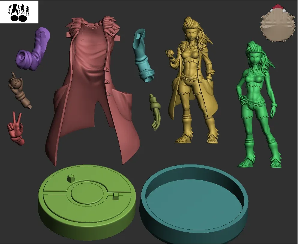 Professor Sada - NSFW 3D print model